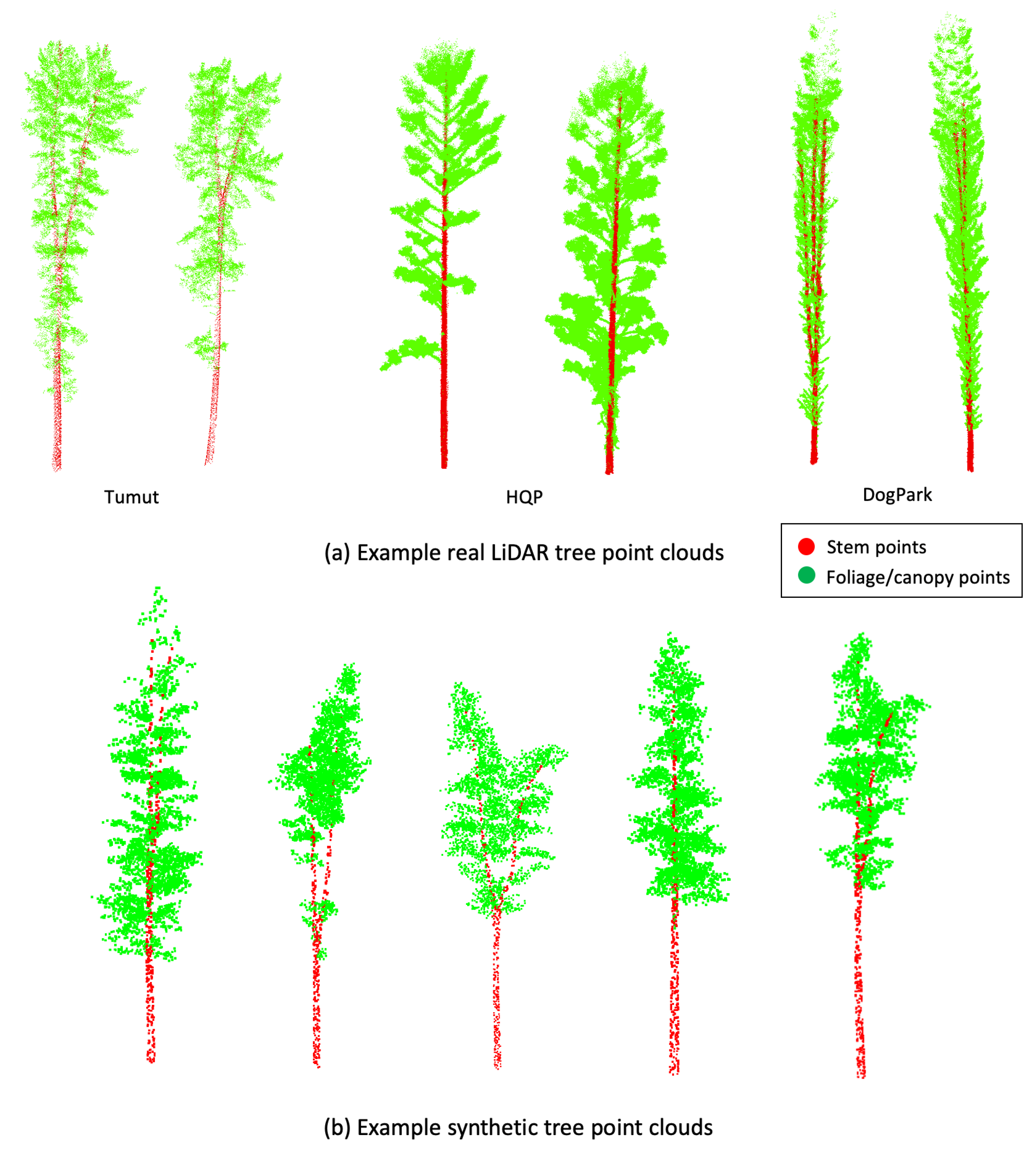 Numbers of roots in different diameter size classes at different depths
