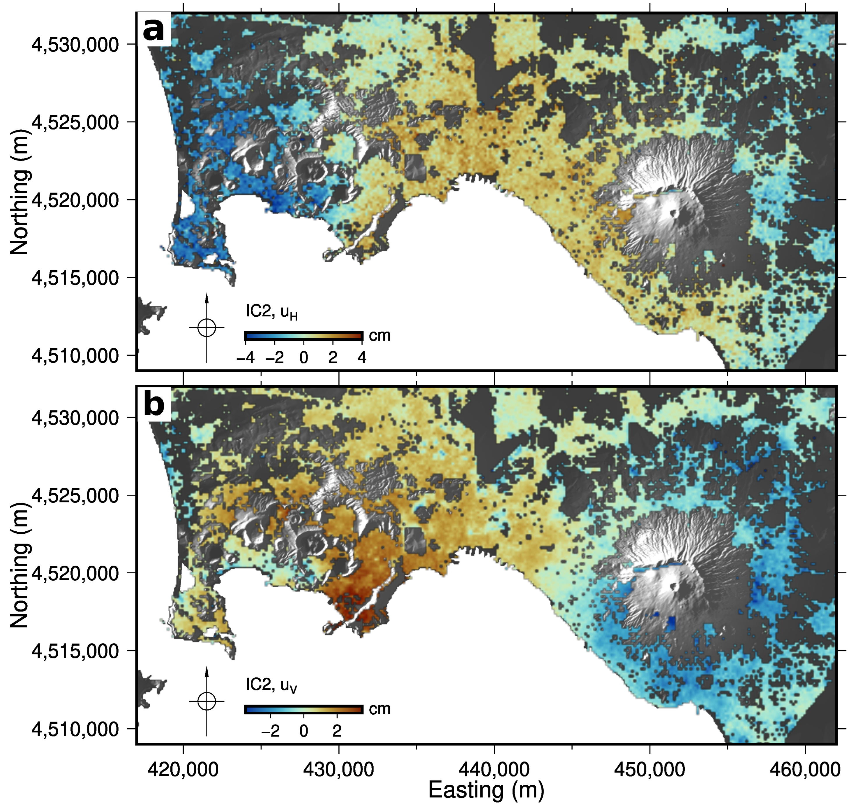 Remote Sensing | Free Full-Text | On the Initial Phase of the Ongoing  Unrest at Campi Flegrei and Its Relation with Subsidence at Vesuvio (Italy)