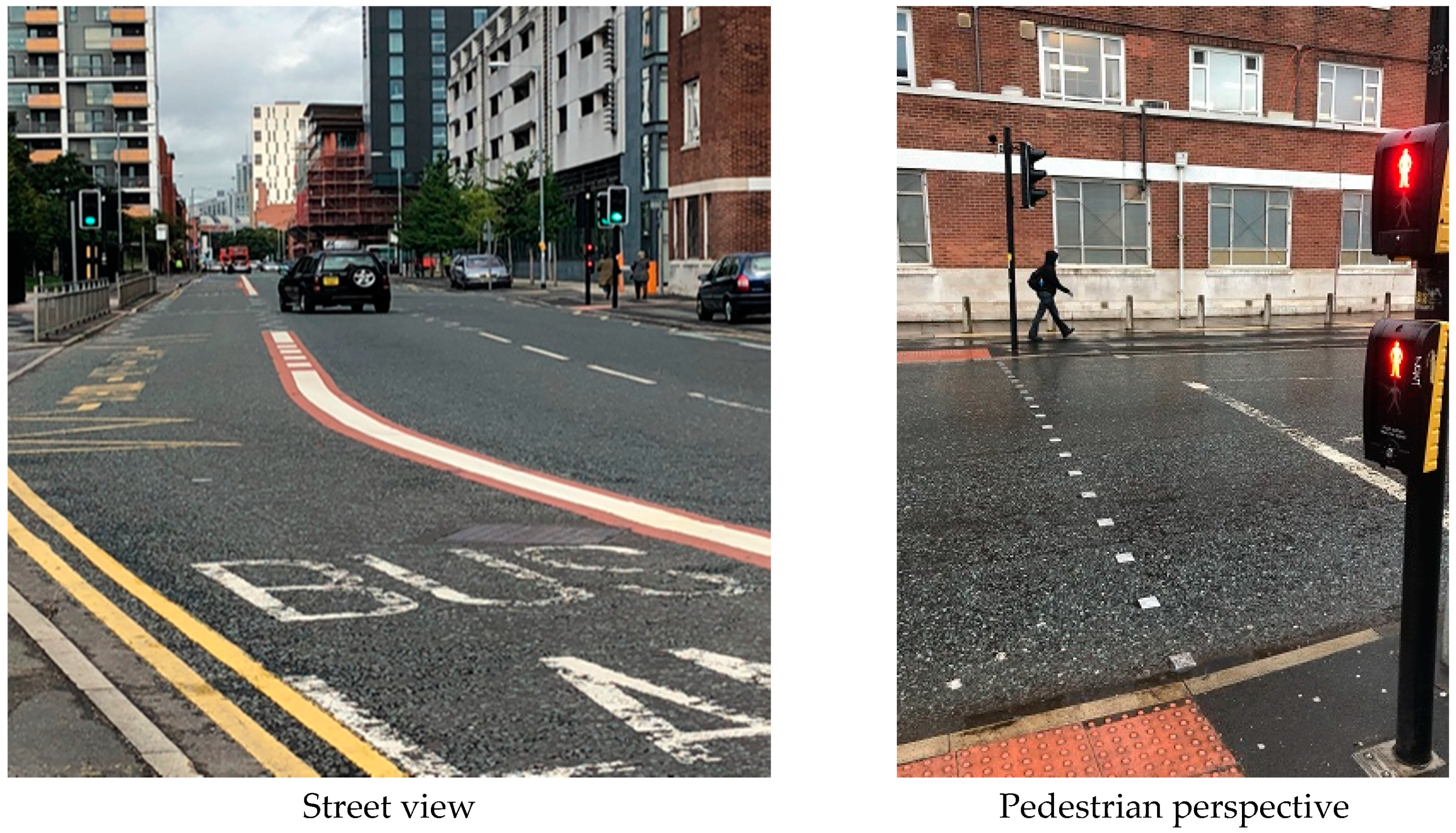 Road crossings and mobile phones: Perceptions and behaviours