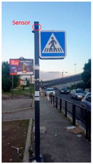 Economy Solar Powered Flashing LED PEDESTRIAN CROSSING Sign