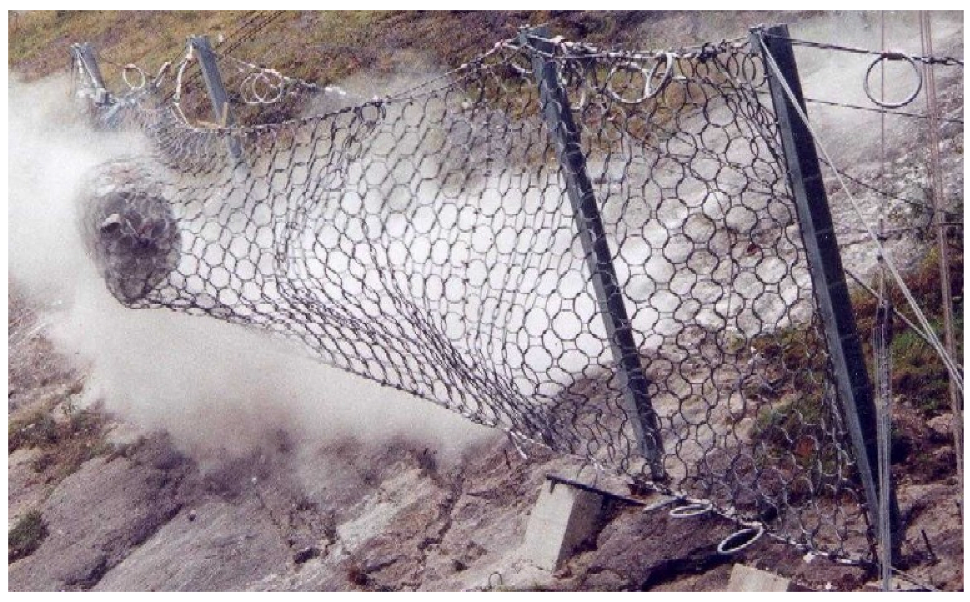 Rockfall Protection Mesh  High Tensile with 50 x 50 mm opening