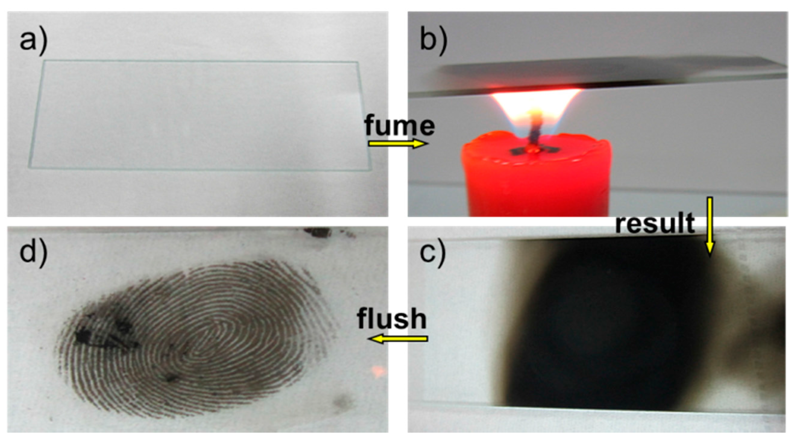 Sensors | Free Full-Text | Candle Soot Coating for Latent Fingermark  Enhancement on Various Surfaces
