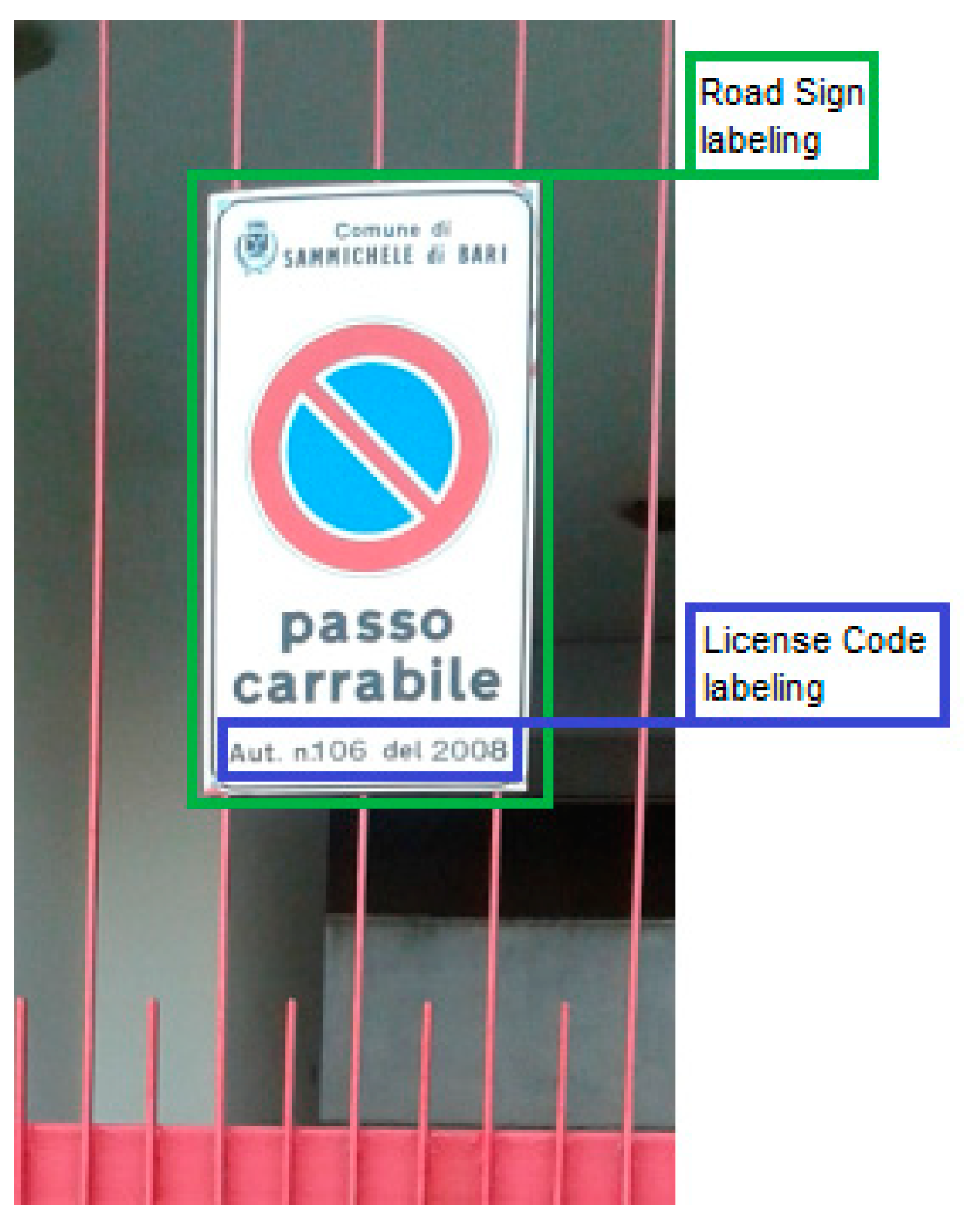 Passo carrabile a norma - Teknographics