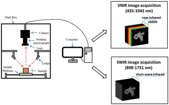 SNAPSHOT SWIR 16 bands hyperspectral camera