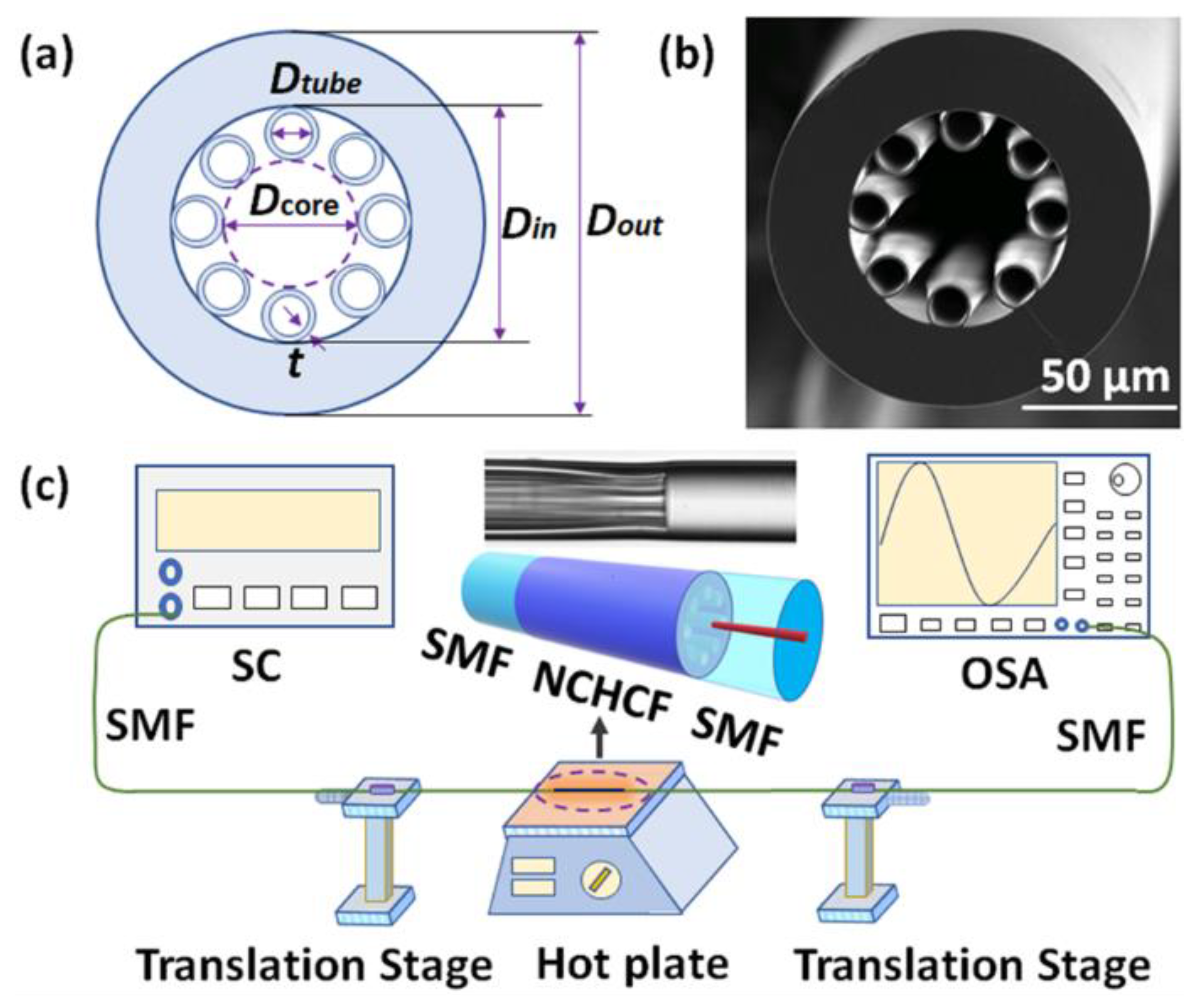 Sensors | Free Full-Text | Negative Curvature Hollow Core Fiber Based ...