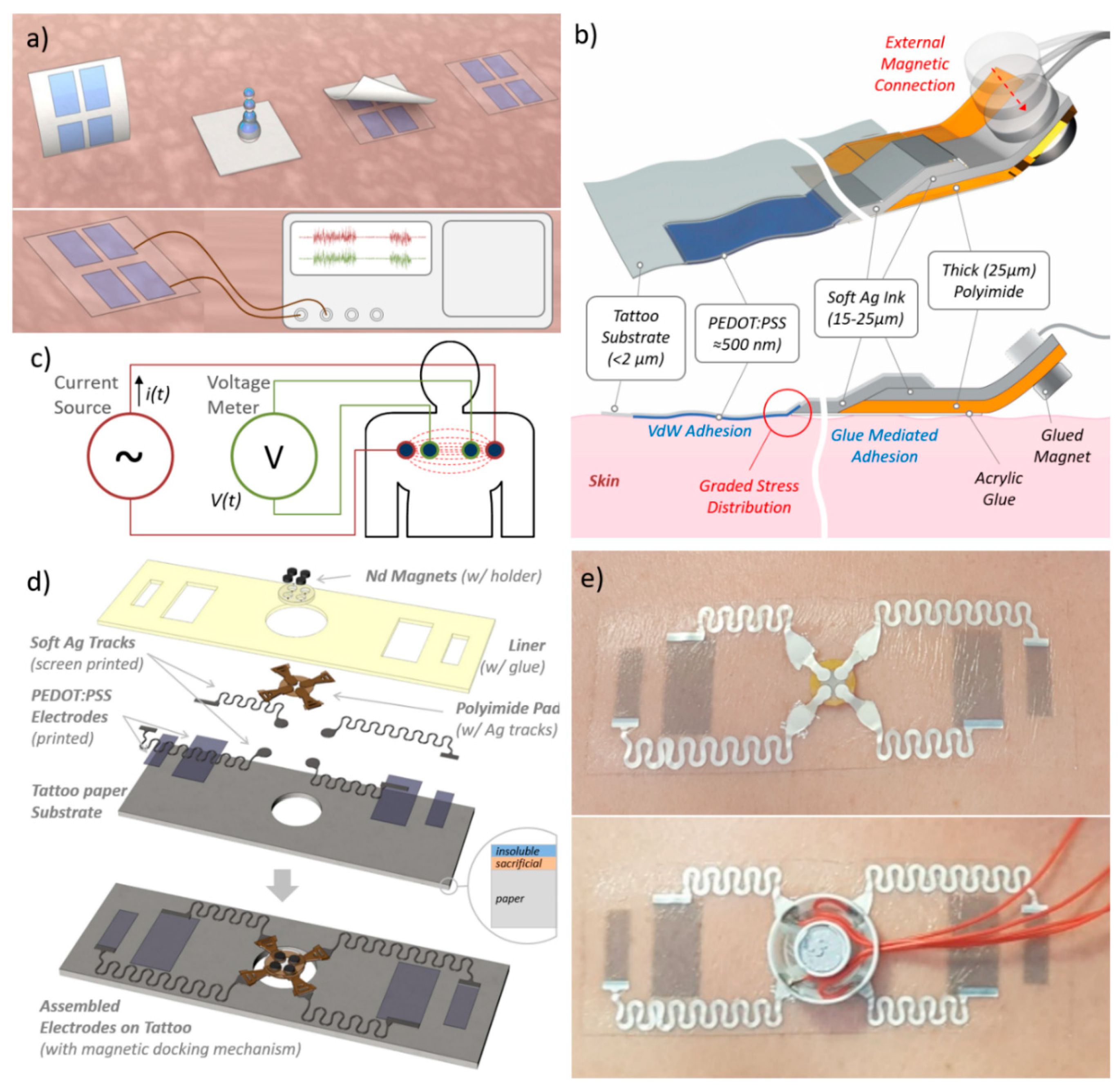 Silk E‐Tattoos: Multifunctional and Ultrathin Electronic Tattoo for On‐Skin  Diagnostic and Therapeutic Applications (Adv. Mater. 24/2021) | Request PDF