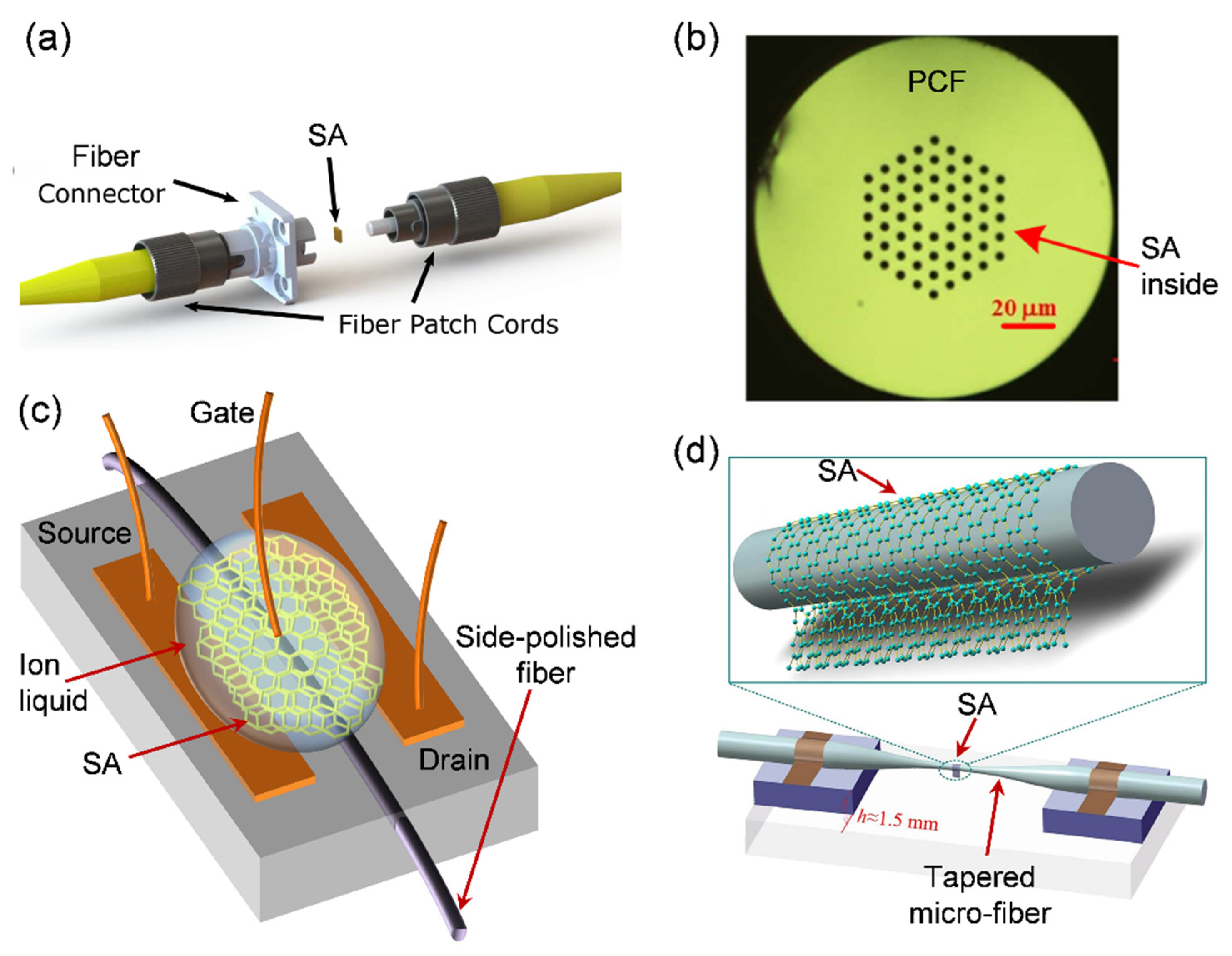 Sensors Free Full Text Ultrafast Fiber Lasers With Low Dimensional Saturable Absorbers Status And Prospects Html