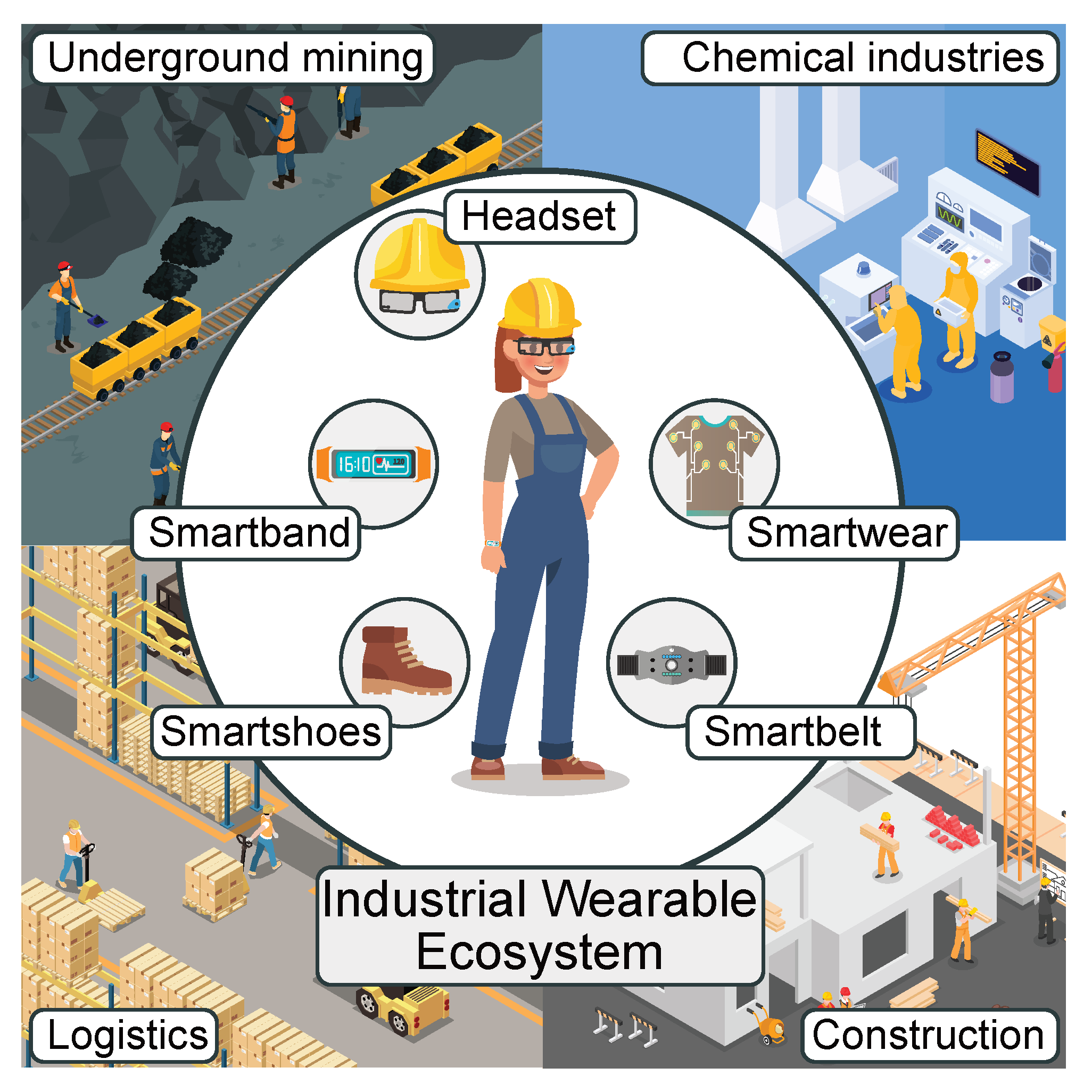 Sensors | Free Full-Text | Wearables for Industrial Work Safety: A Survey