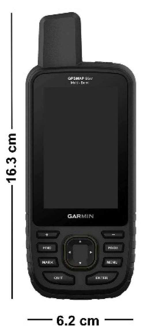 Sensors Free Full-Text Garmin GPSMAP 66sr: Assessment of Its GNSS and Centimeter-Accurate Positioning