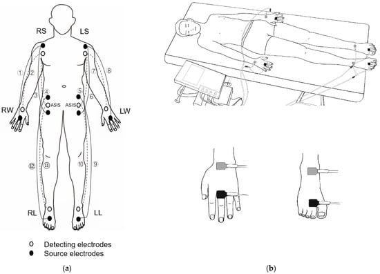 Progress in bioelectrical impedance analysis (BIA) method (upper