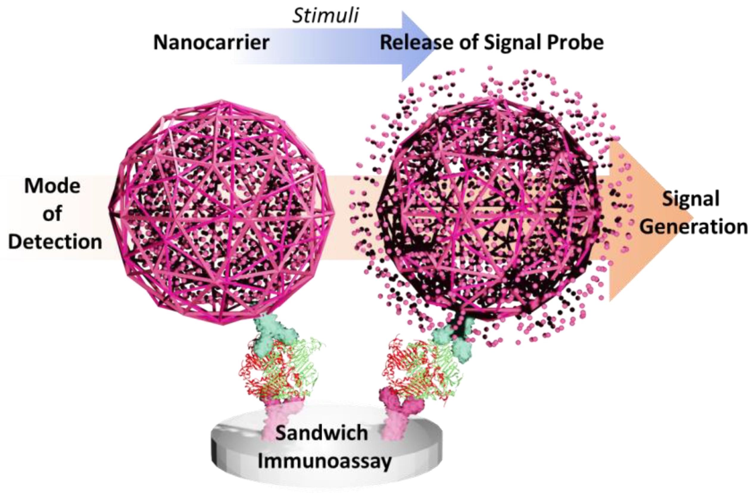 Sensors | Free Full-Text | Nanosphere Structures Using Various Materials: A  Strategy for Signal Amplification for Virus Sensing