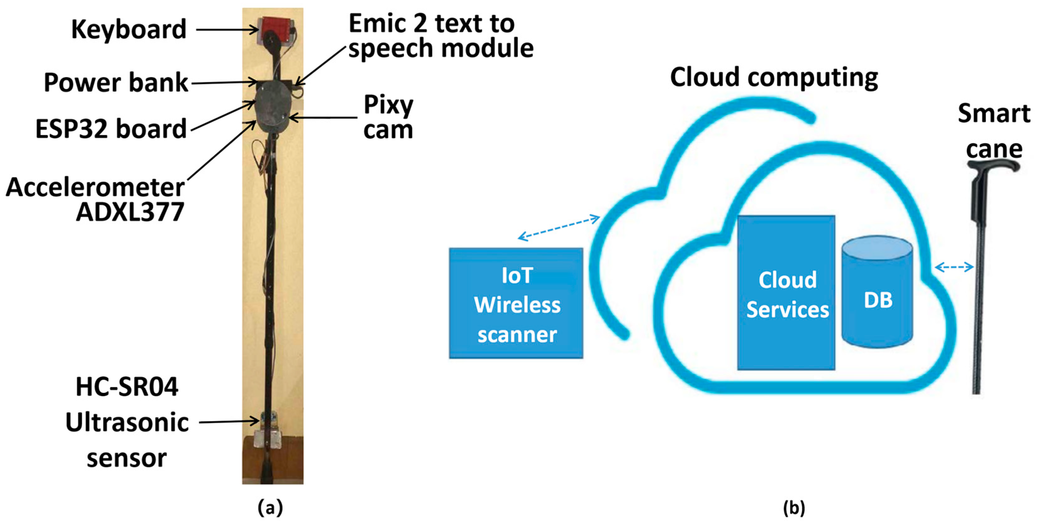 Sensors Free FullText Laser Sensing and Vision Sensing Smart Blind Cane A Review