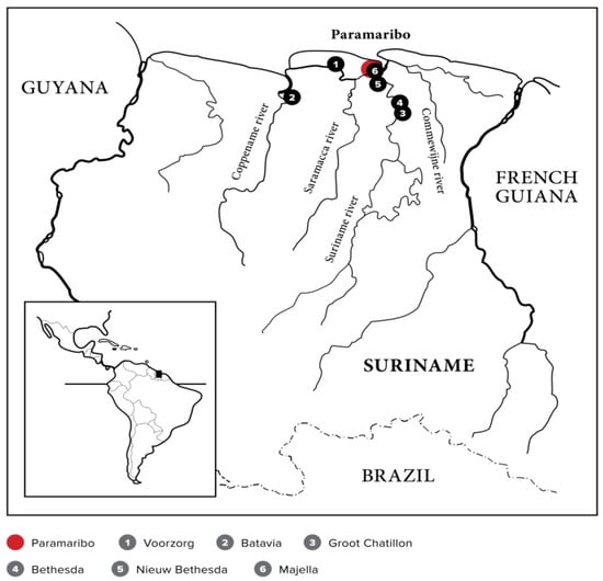 Societies | Free Full-Text | How Colonial Power, Colonized People, and  Nature Shaped Hansen's Disease Settlements in Suriname
