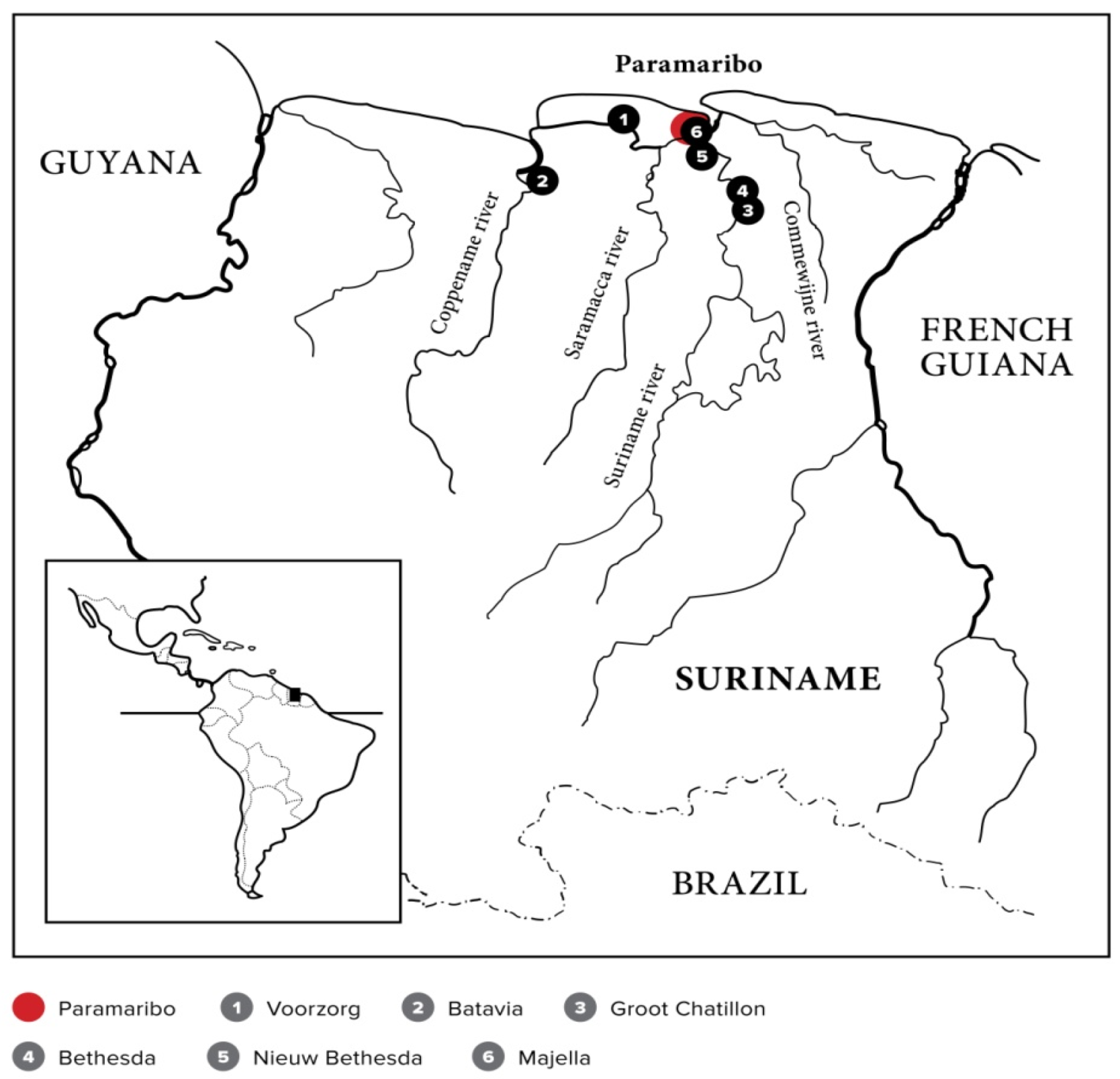 Societies | Free Full-Text | How Colonial Power, Colonized People, and  Nature Shaped Hansen's Disease Settlements in Suriname | HTML