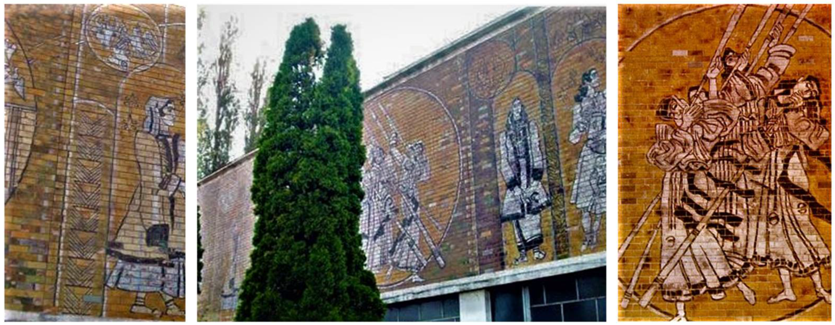 Societies | Free Full-Text | &ldquo;From Beautification to  Ennobling&rdquo;: The Exterior Mural Mosaics from Suceava of the Socialist  Era | HTML