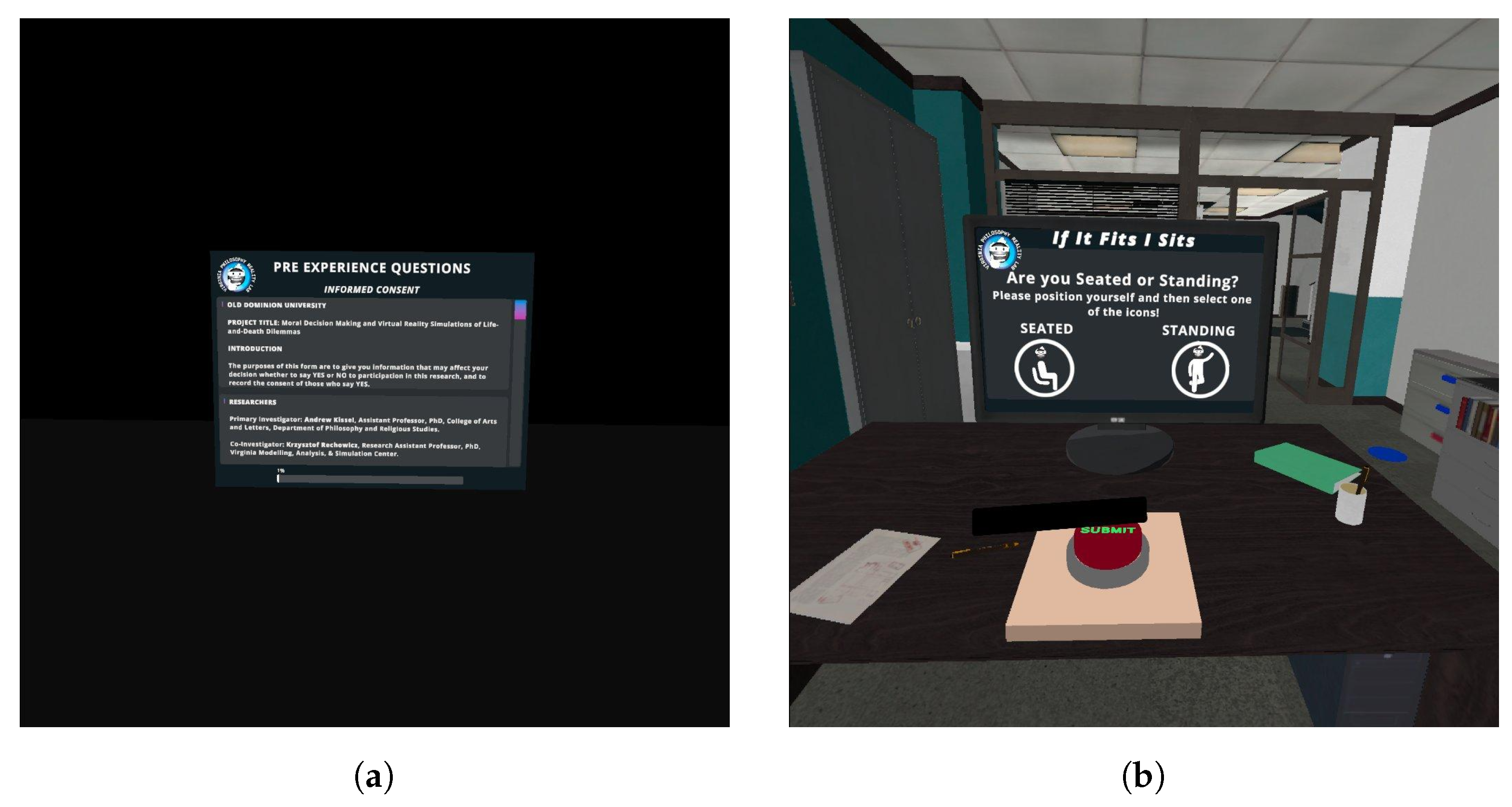 Societies | Free Full-Text | Murder on the VR Express: Studying the Impact  of Thought Experiments at a Distance in Virtual Reality
