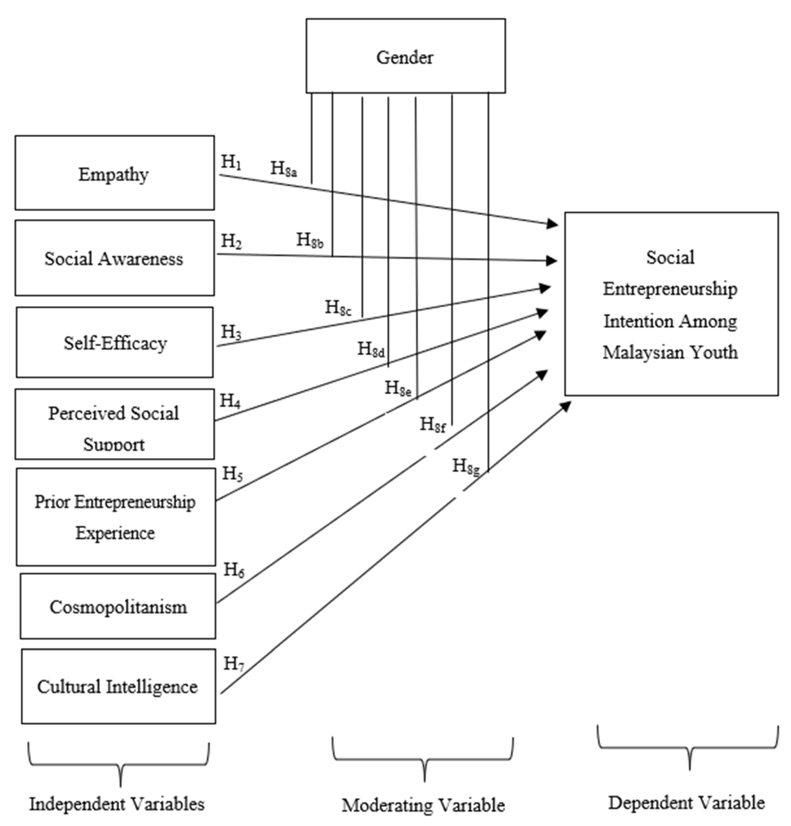 Social Sciences Free Full Text Determinants Of Social Entrepreneurship Intention A