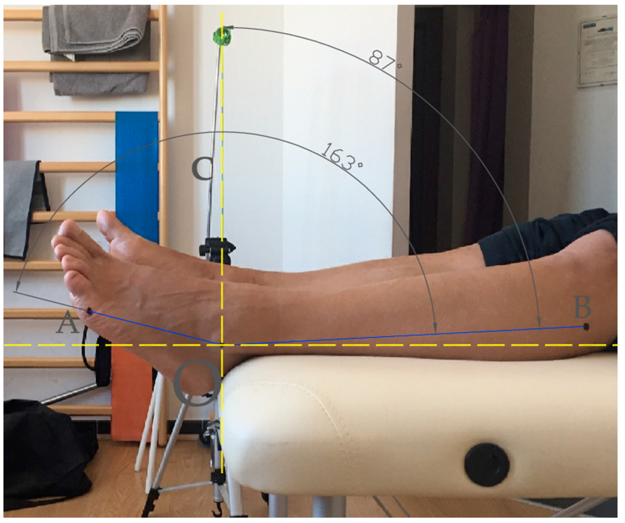 Sports | Free Full-Text | The Assessment of Ankle Range-of-Motion and Its  Relationship with Overall Muscle Strength in a Cross-Section of Soccer  Players