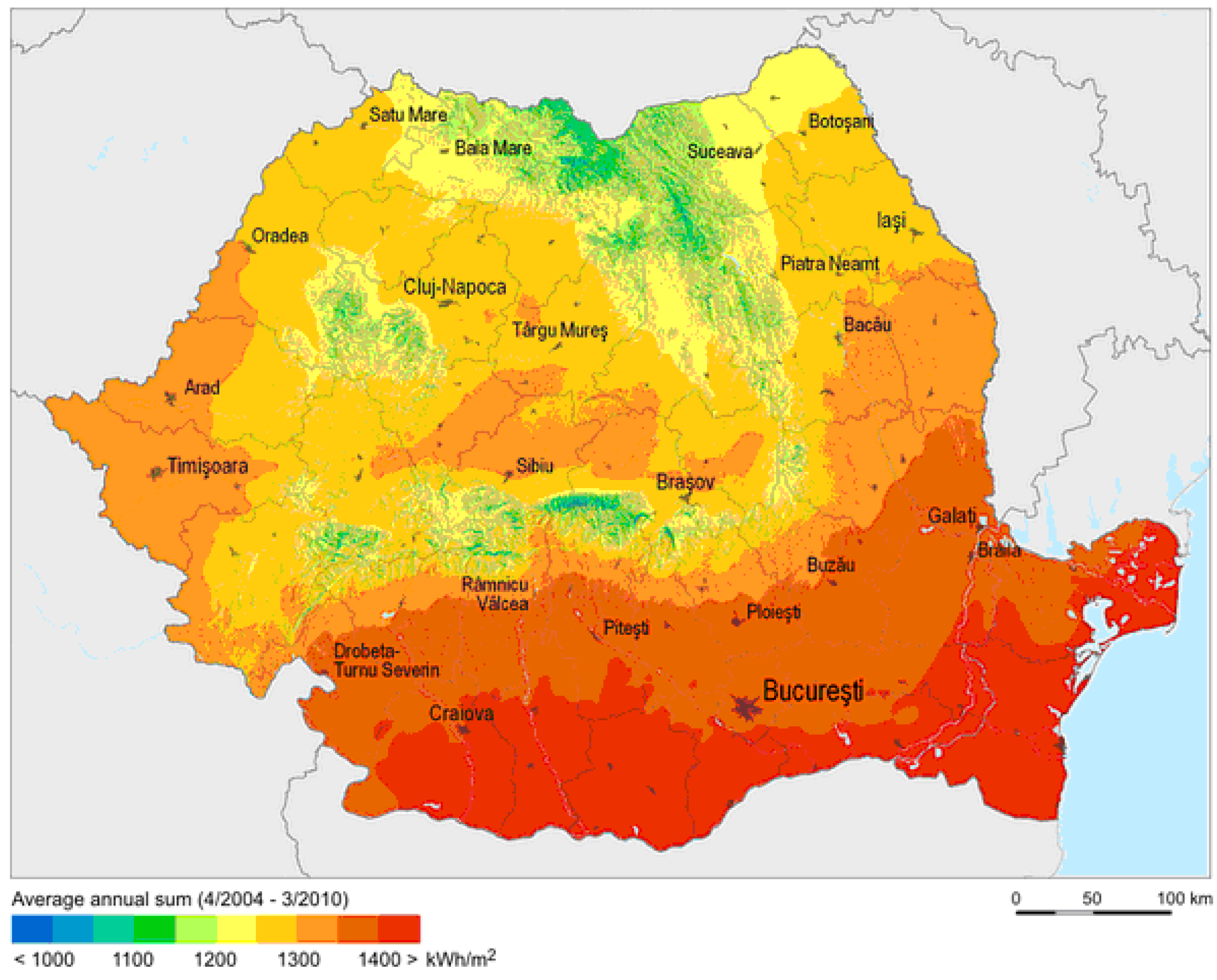 климат румынии