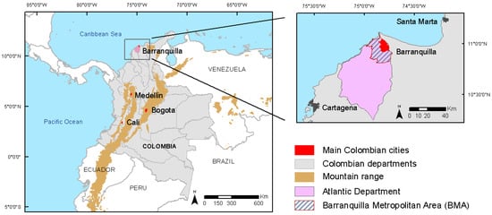 Sustainability | Free Full-Text | Understanding the Past to Envision a  Sustainable Future: A Social–Ecological History of the Barranquilla  Metropolitan Area (Colombia)