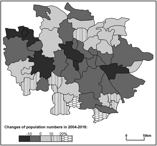 Sustainability Free Full Text Can Depopulation Create Urban Sustainability In Postindustrial Regions A Case From Poland Html