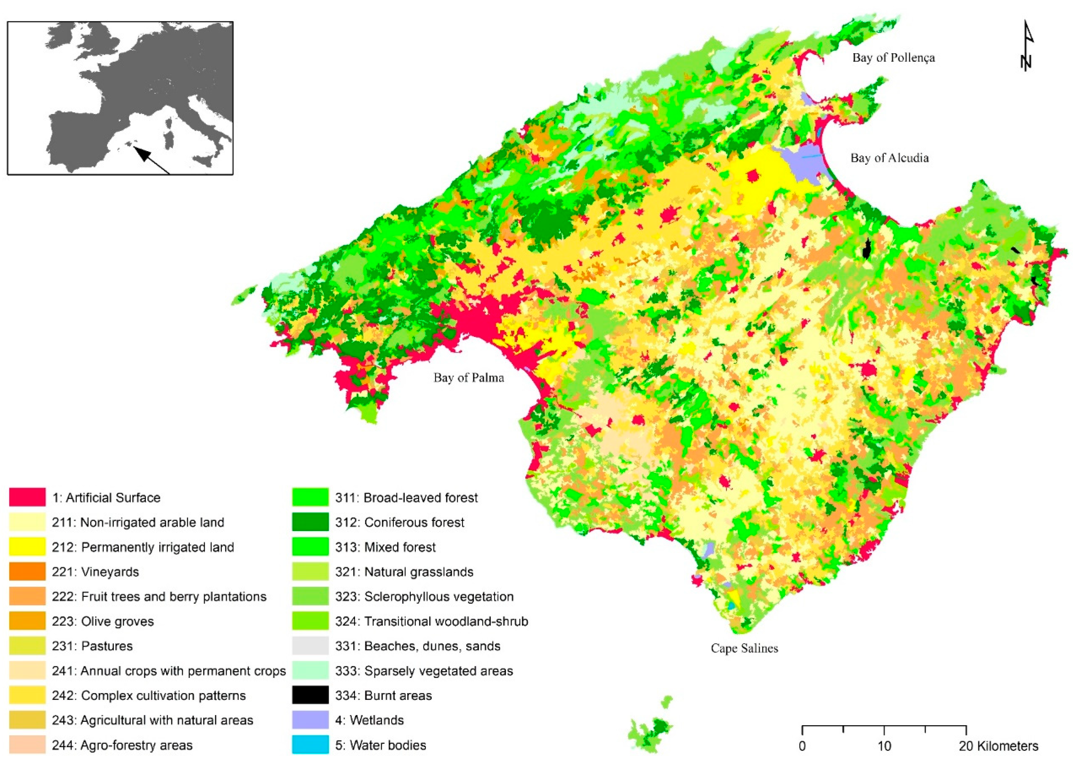 Sustainability | Free Full-Text | Biocultural Heritages in Mallorca:  Explaining the Resilience of Peasant Landscapes within a Mediterranean  Tourist Hotspot, 1870–2016 | HTML
