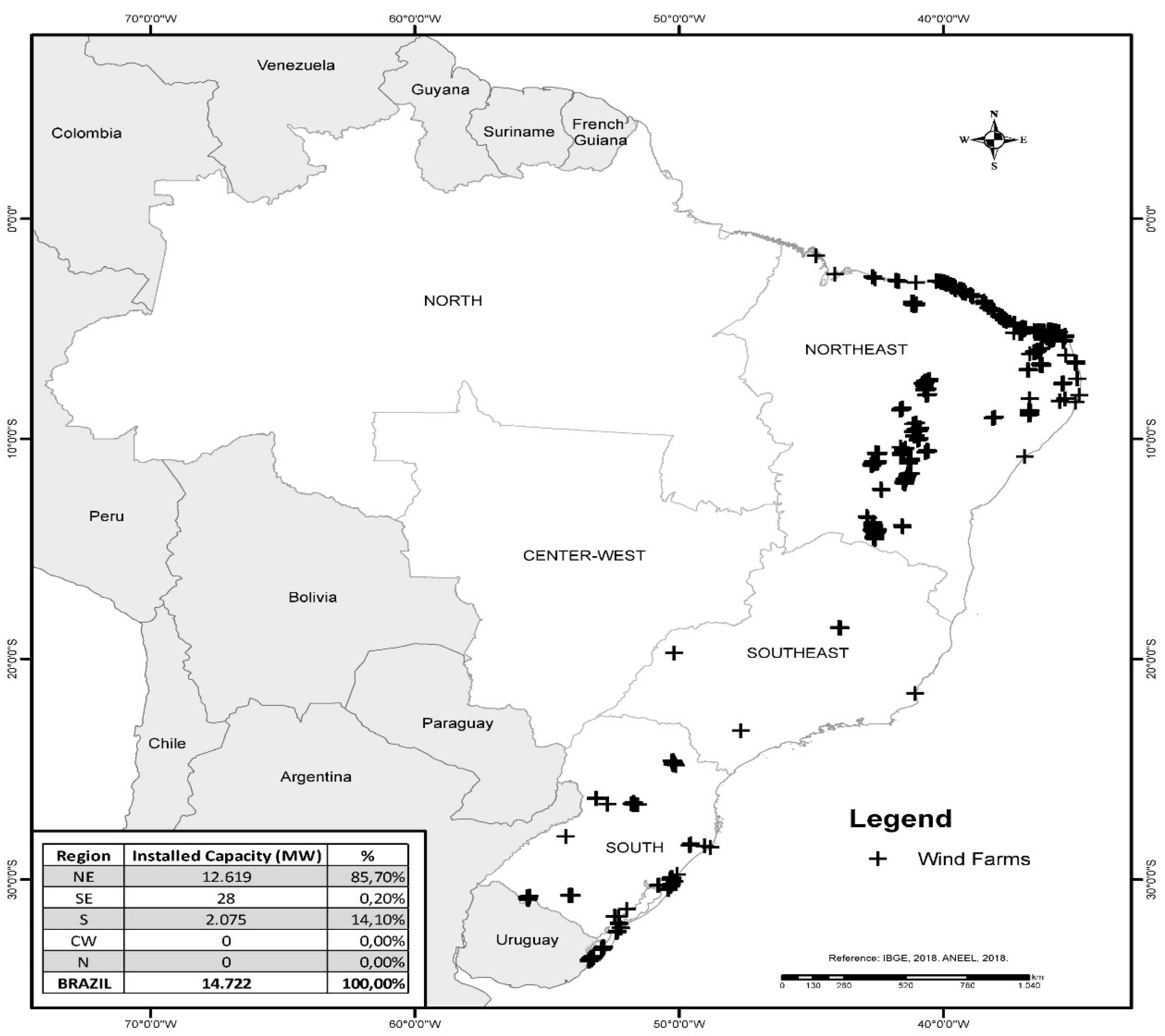 Delfina wind farm in Brazil: expansion entered in service