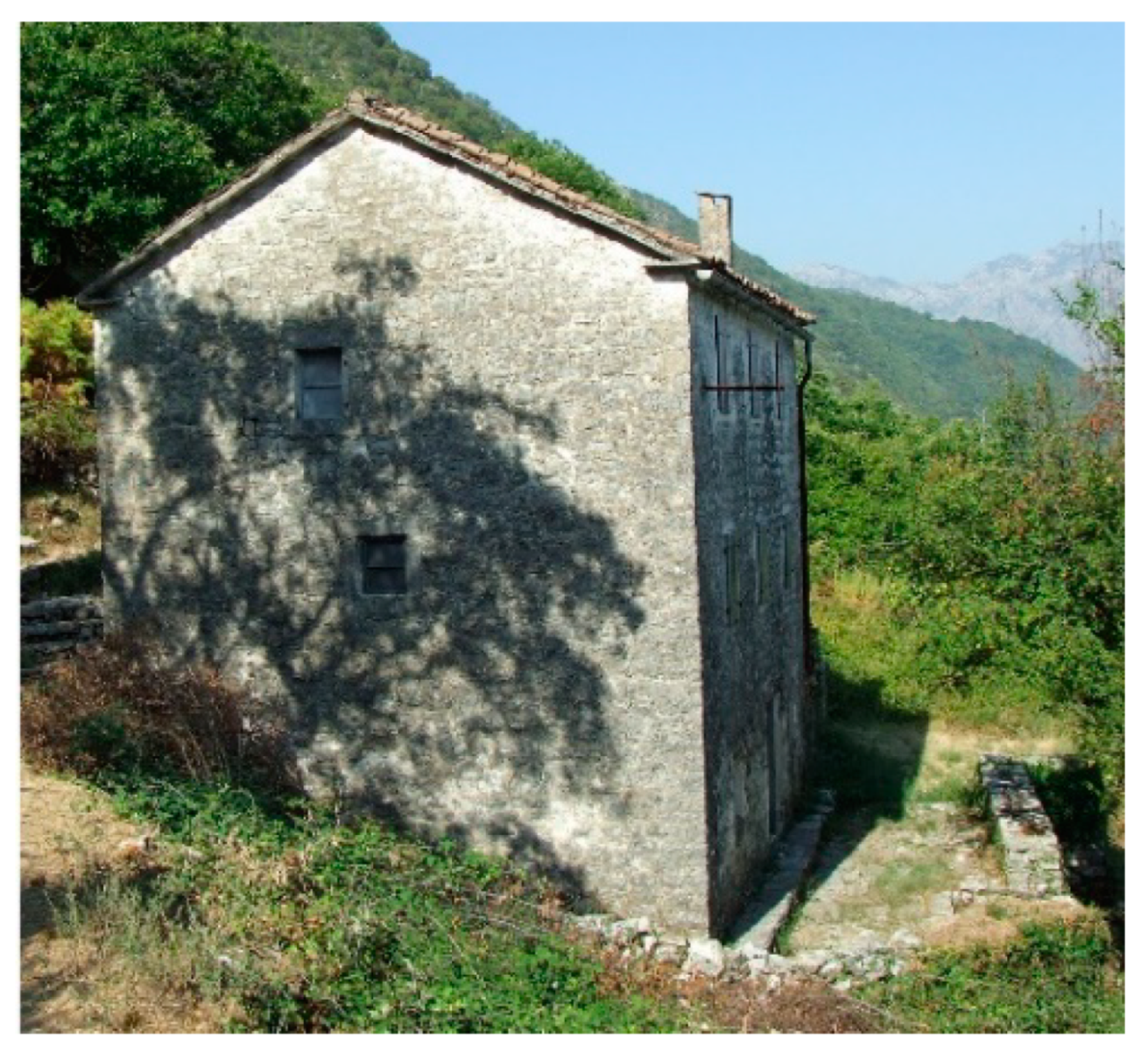 Sustainability Free Full Text Houses Based On Natural Stone A Case Study The Bay Of Kotor Montenegro Html