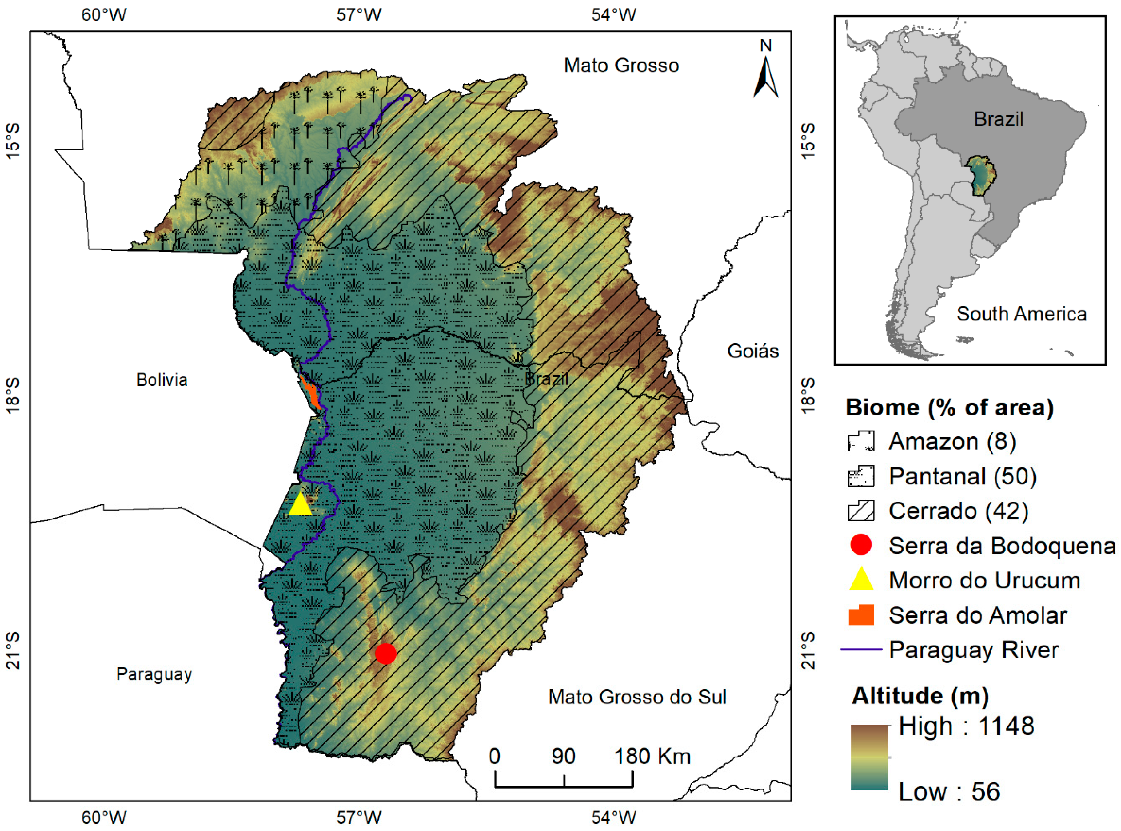 Sustainability | Free Full-Text | Effects of Climate and Land-Cover Changes  on Soil Erosion in Brazilian Pantanal