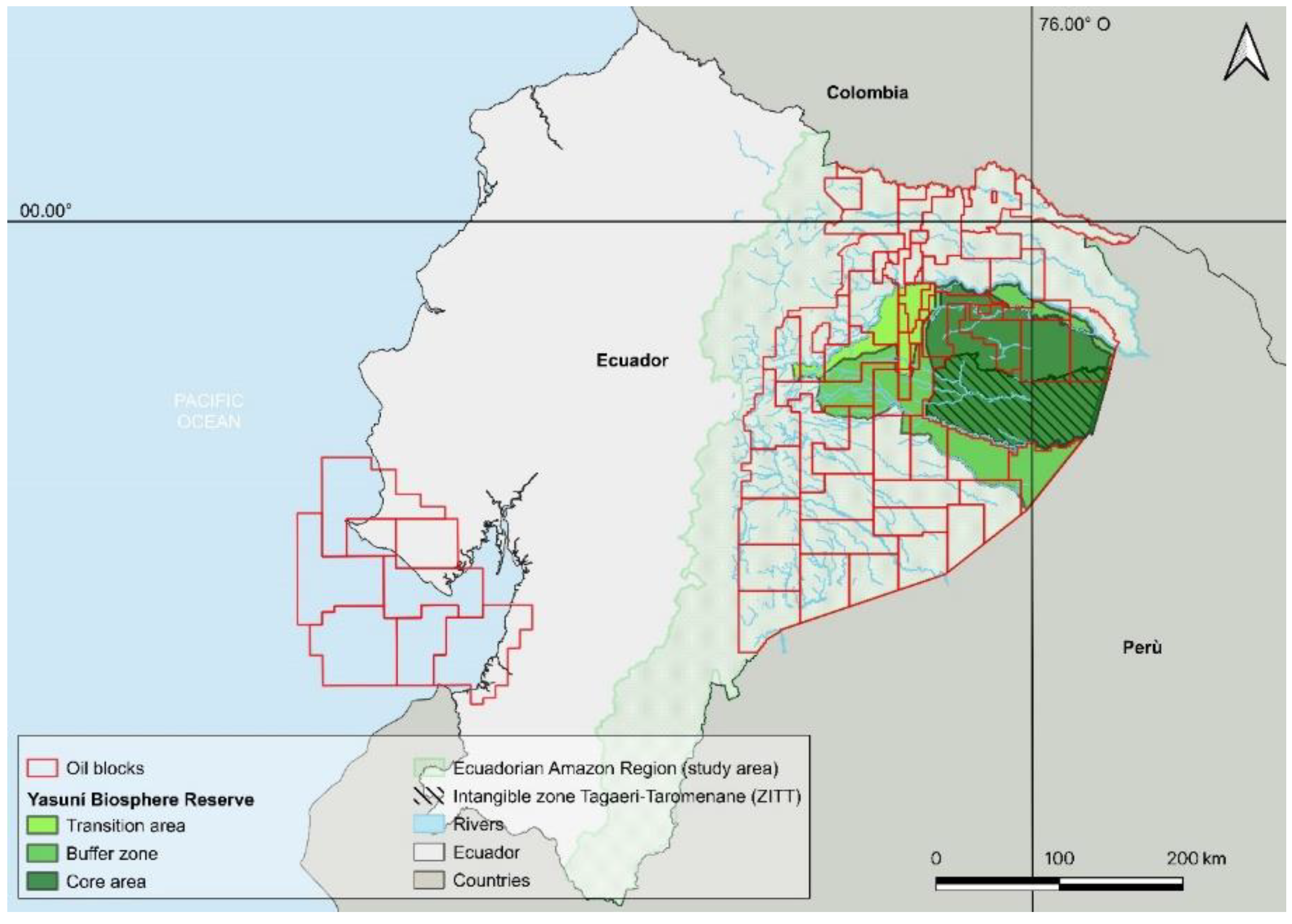 Sustainability | Free Full-Text | Unburnable and Unleakable Carbon in  Western Amazon: Using VIIRS Nightfire Data to Map Gas Flaring and Policy  Compliance in the Yasuní Biosphere Reserve