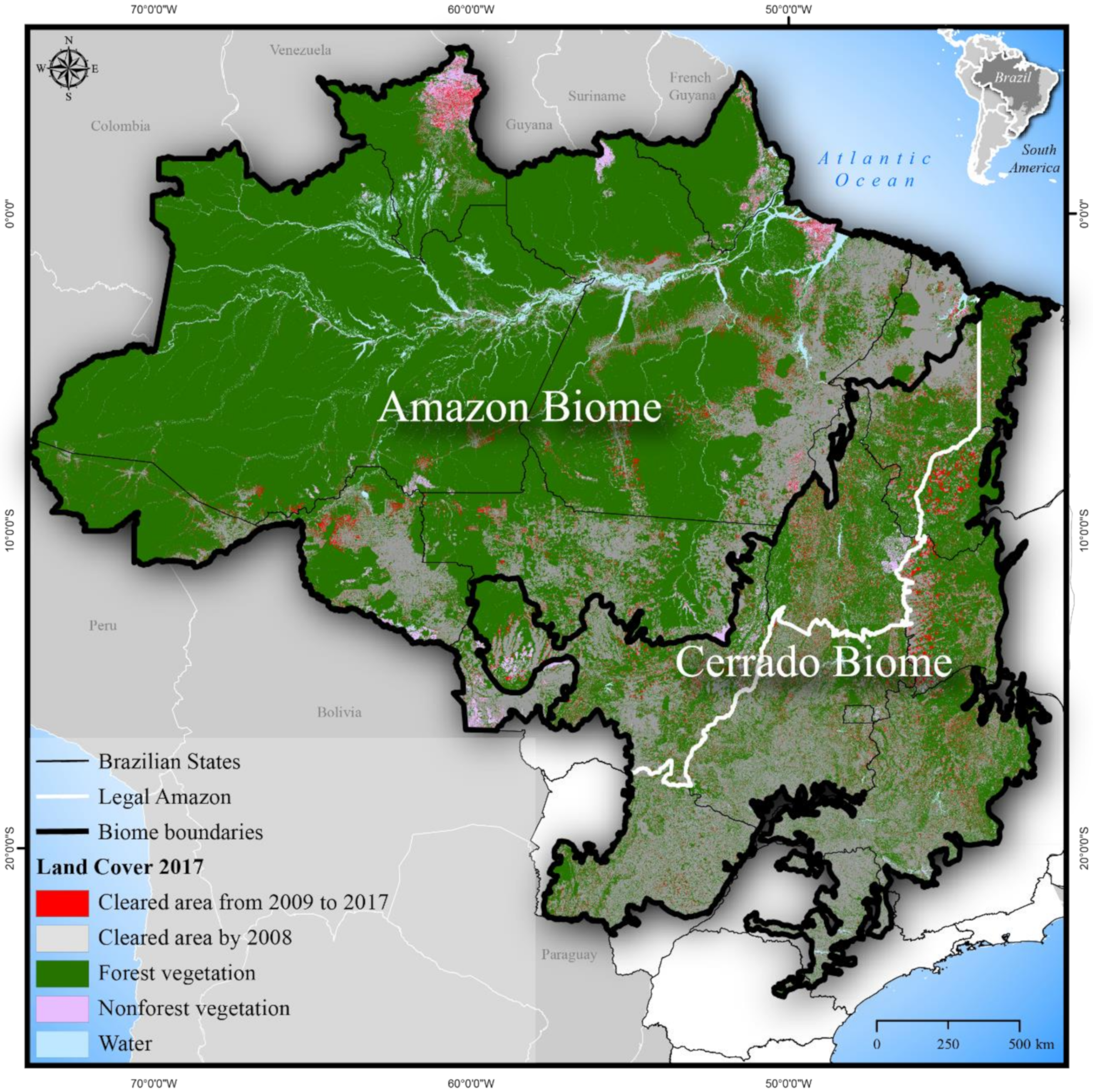 Sustainability | Free Full-Text | Estimating the Potential for Conservation  and Farming in the Amazon and Cerrado under Four Policy Scenarios