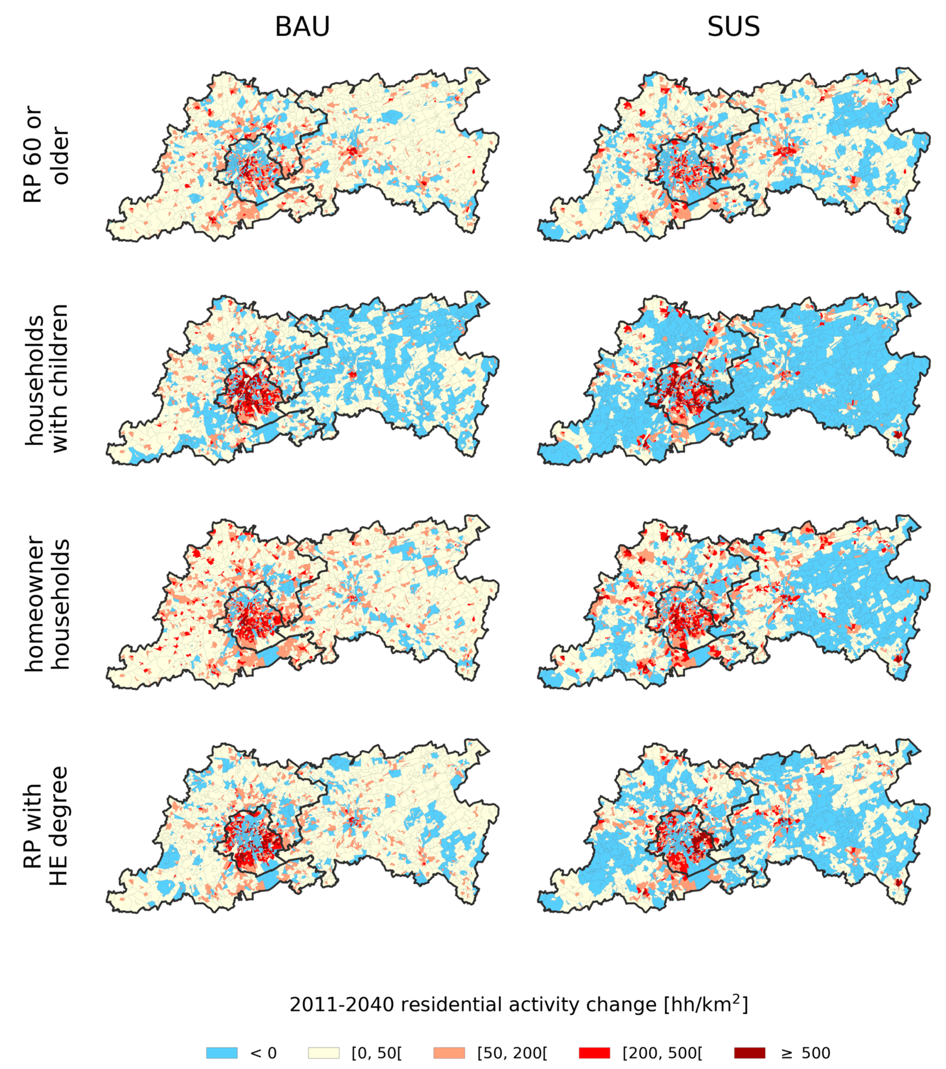 Sustainability | Free Full-Text | Microsimulation of Residential Activity  for Alternative Urban Development Scenarios: A Case Study on Brussels and  Flemish Brabant | HTML