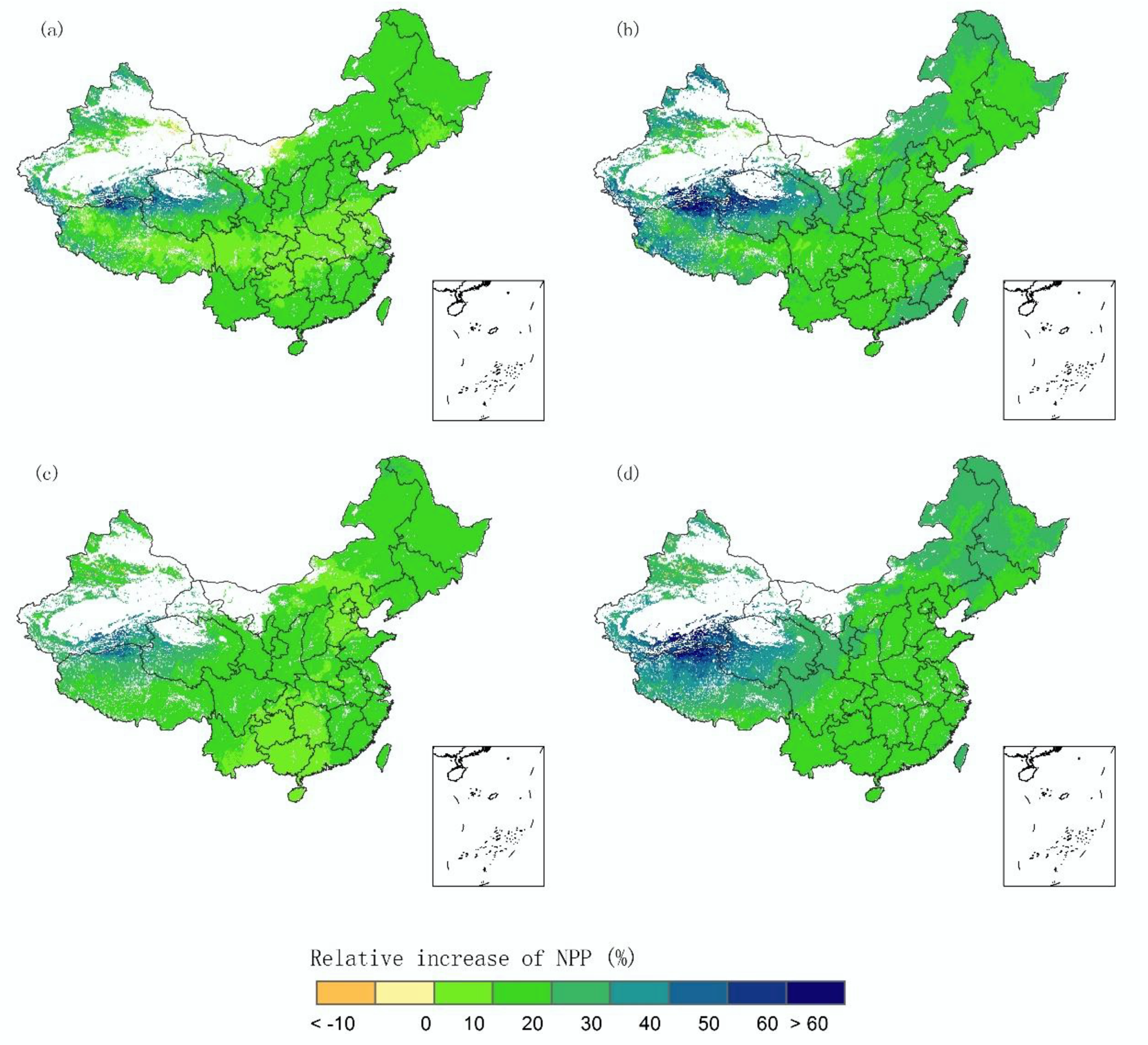Sustainability Free Full Text Impacts Of 1 5 C And 2 C Global Warming On Net Primary Productivity And Carbon Balance In China S Terrestrial Ecosystems Html