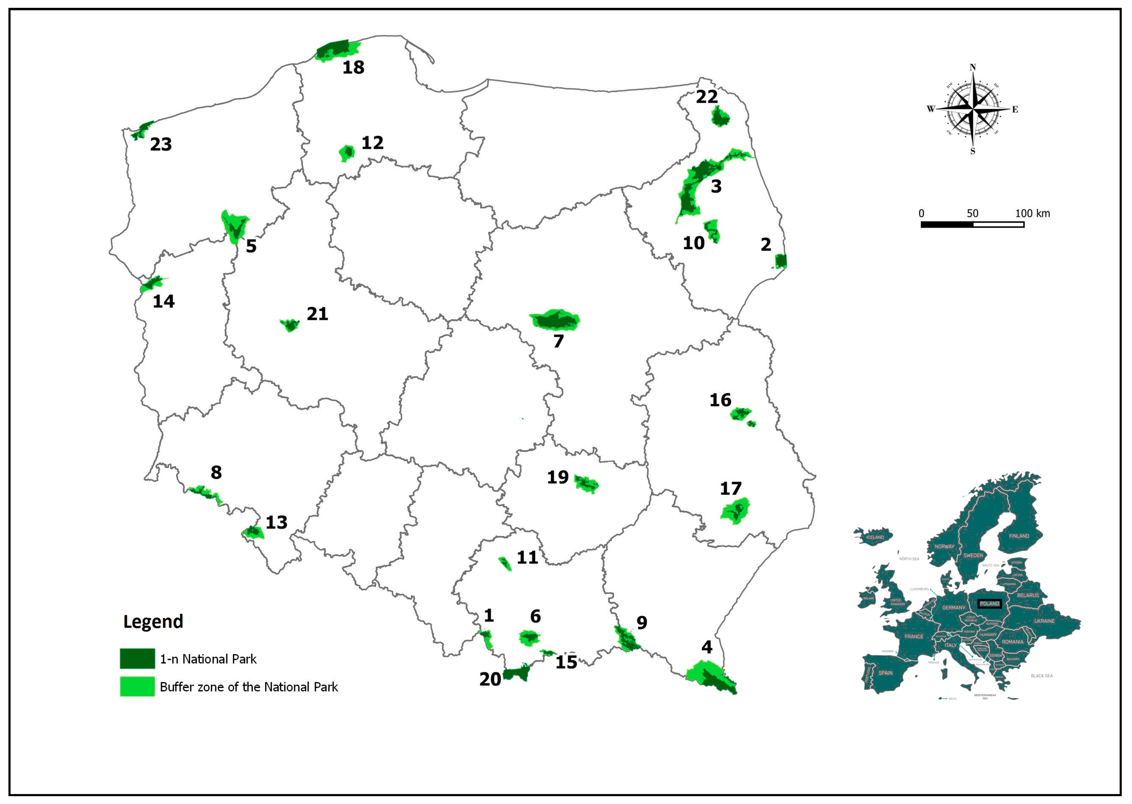 Sustainability | Free Full-Text | Selected Elements of Technical  Infrastructure in Municipalities Territorially Connected with National  Parks | HTML