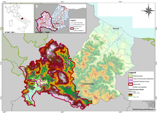 Sustainability | Free Full-Text | Identification of Marginal Landscapes as  Support for Sustainable Development: GIS-Based Analysis and Landscape  Metrics Assessment in Southern Italy Areas