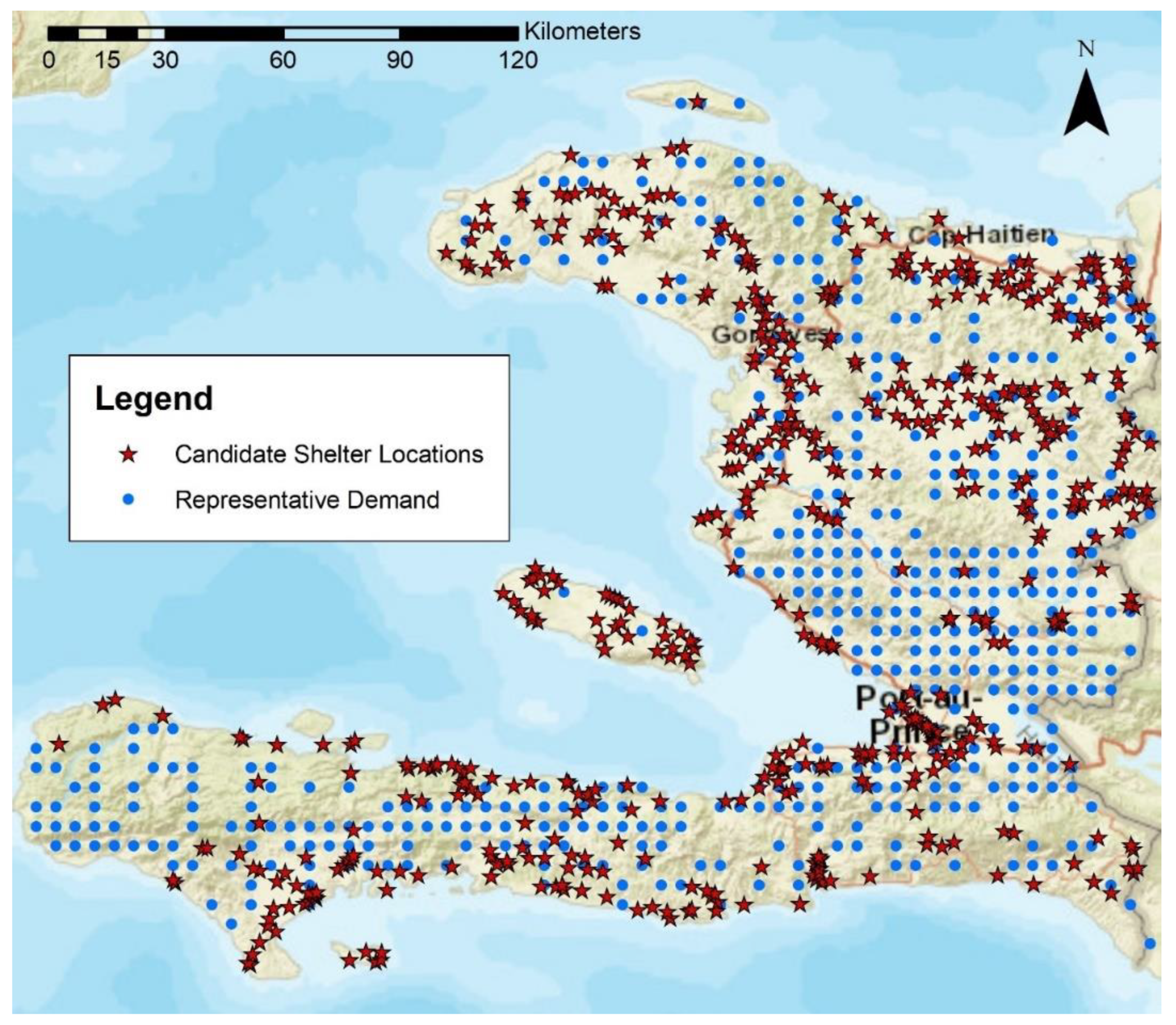 Sustainability Free Full Text A Decision Process For Optimizing Multi Hazard Shelter Location Using Global Data Html