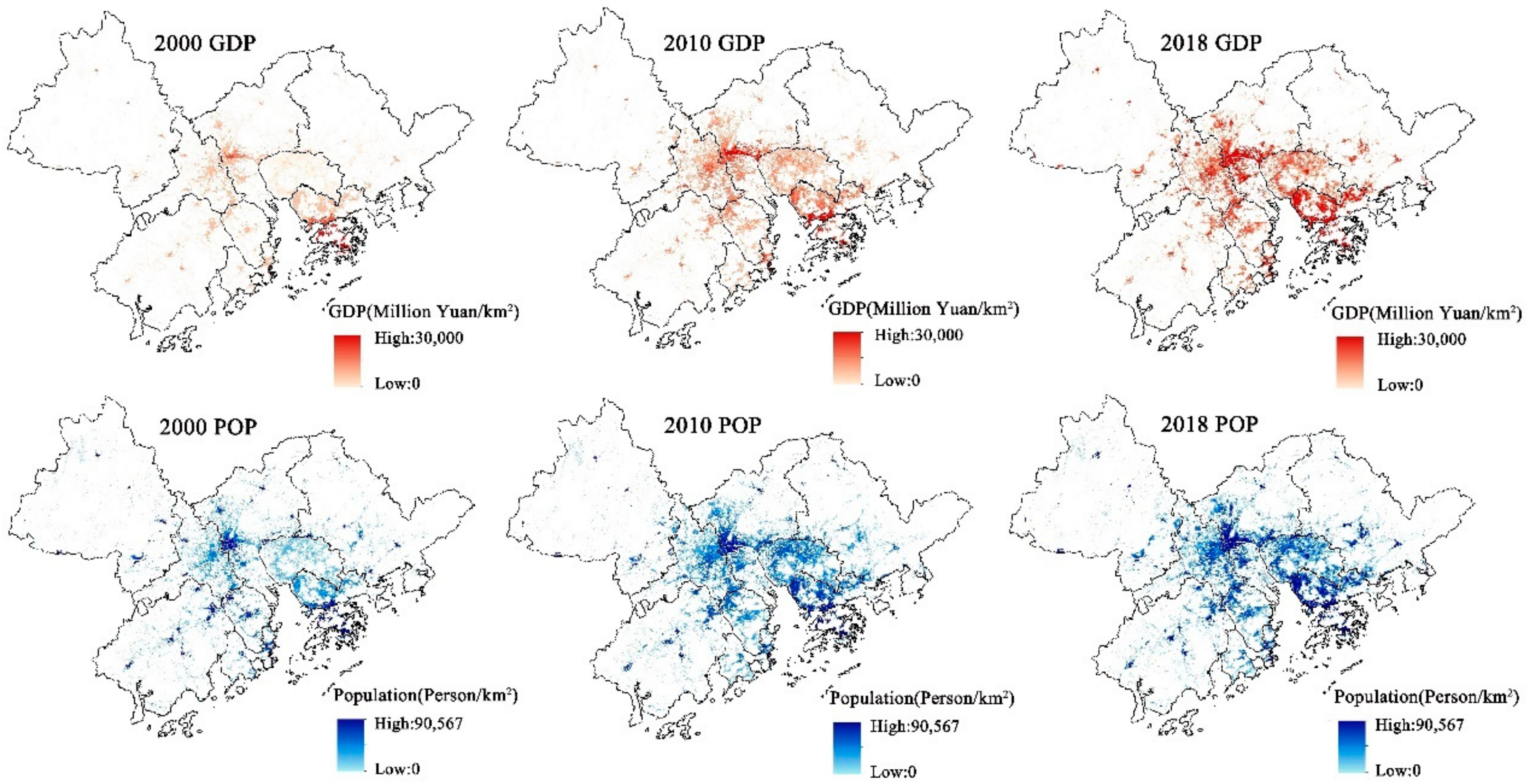 Sustainability | Free Full-Text | Urbanization Impacts on Natural Habitat  and Ecosystem Services in the Guangdong-Hong Kong-Macao “Megacity”