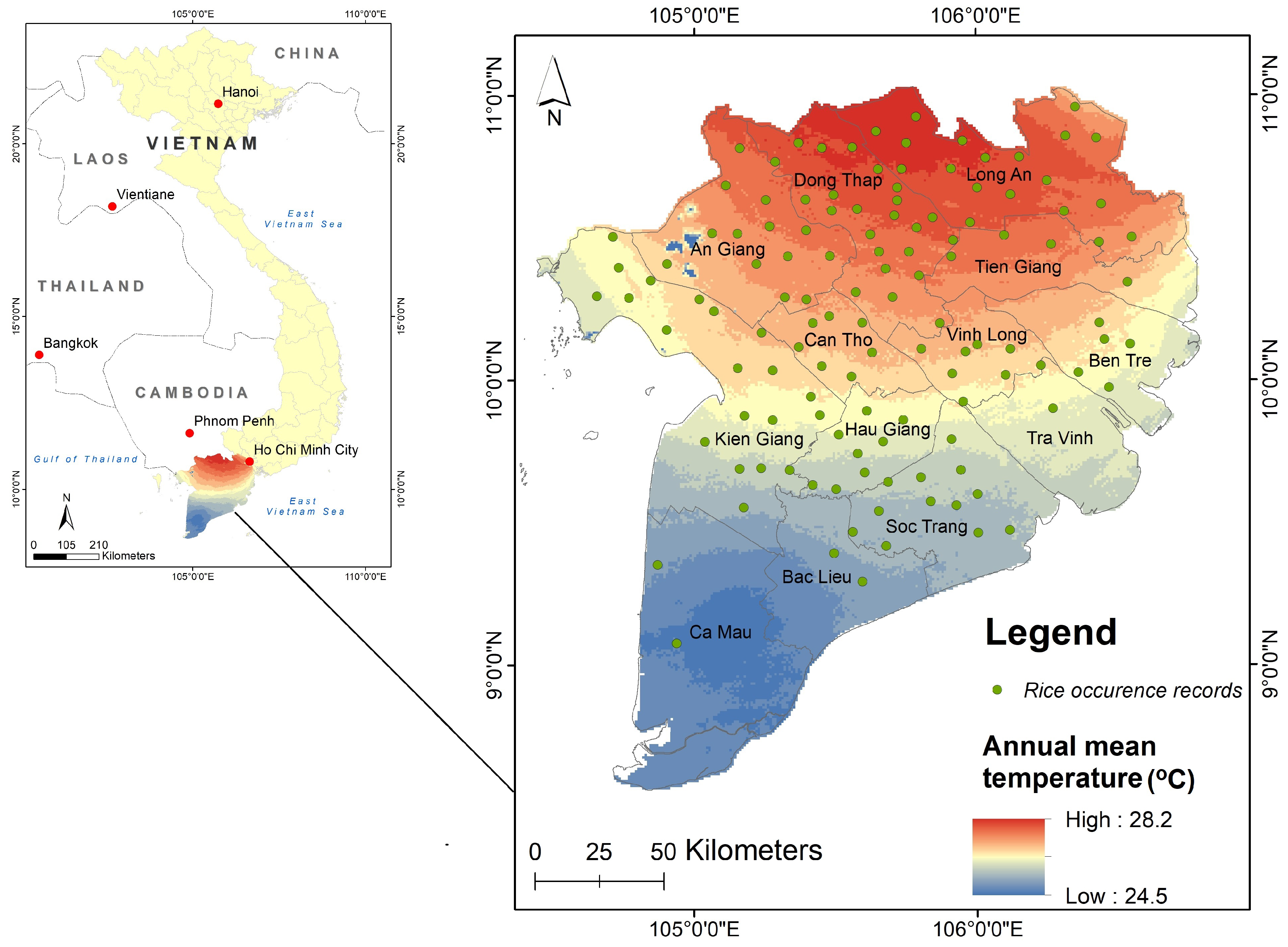 Sustainability | Free Full-Text | Modelling the Potential Impacts of  Climate Change on Rice Cultivation in Mekong Delta, Vietnam