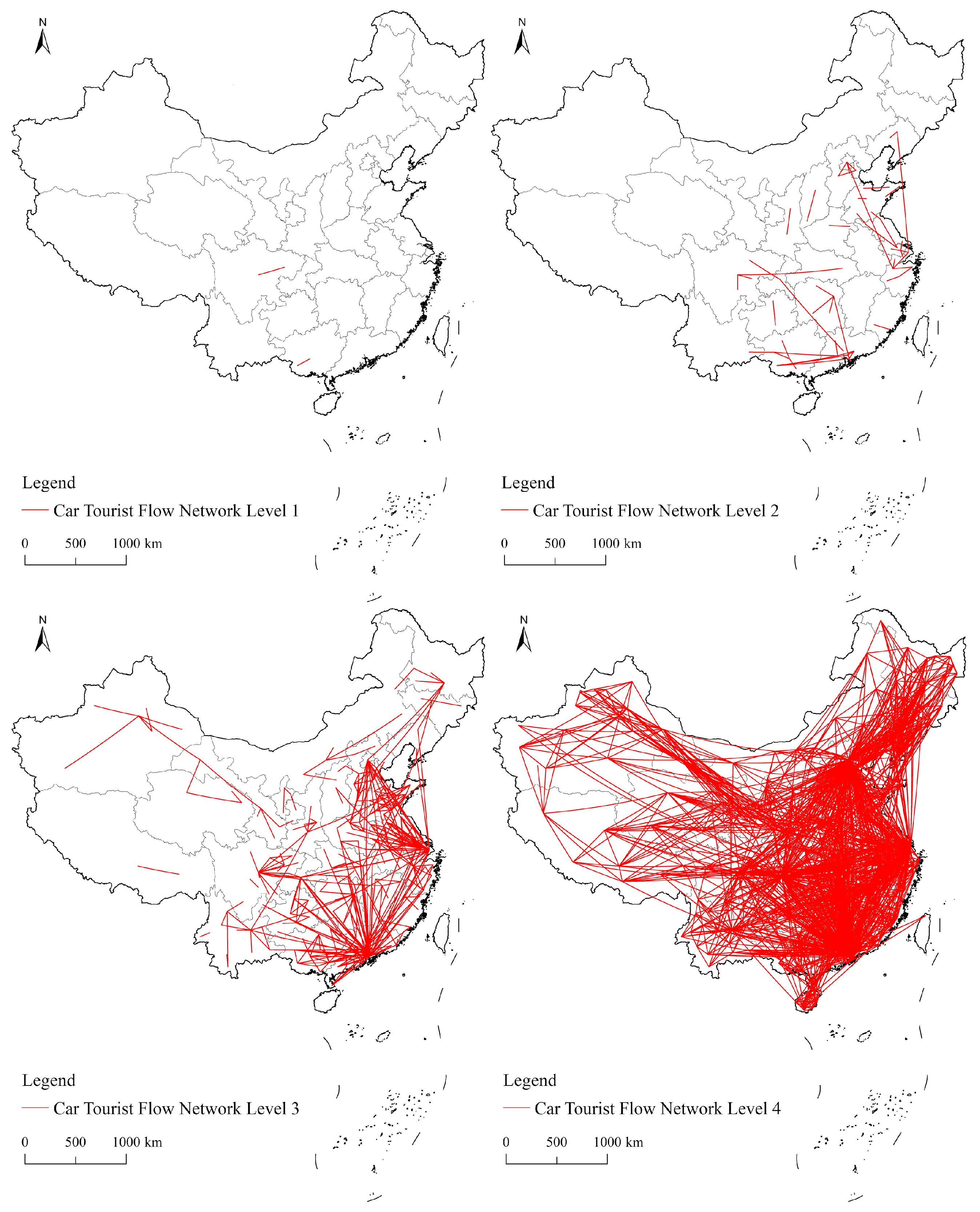 Sustainability Free Full Text Study On Tourism Flow Network Patterns On May Day Holiday Html