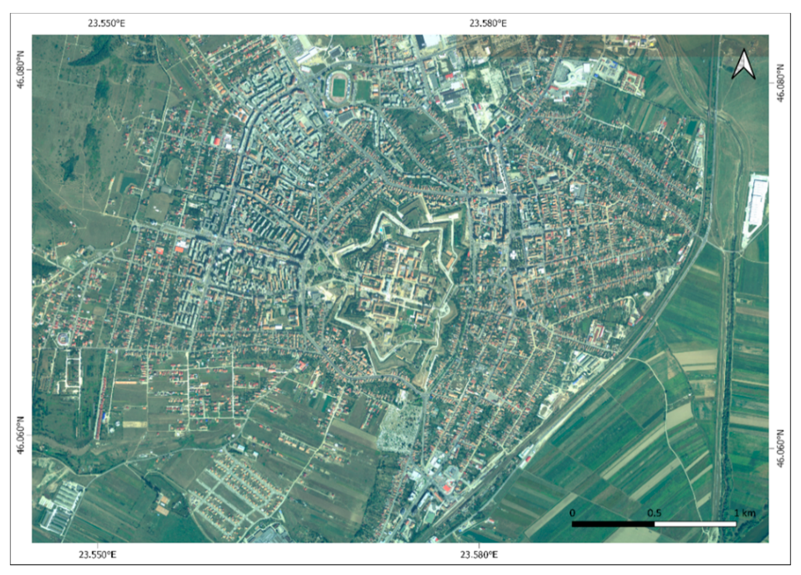 Sustainability | Free Full-Text | Remote Sensing for Cultural Heritage  Assessment and Monitoring: The Case Study of Alba Iulia