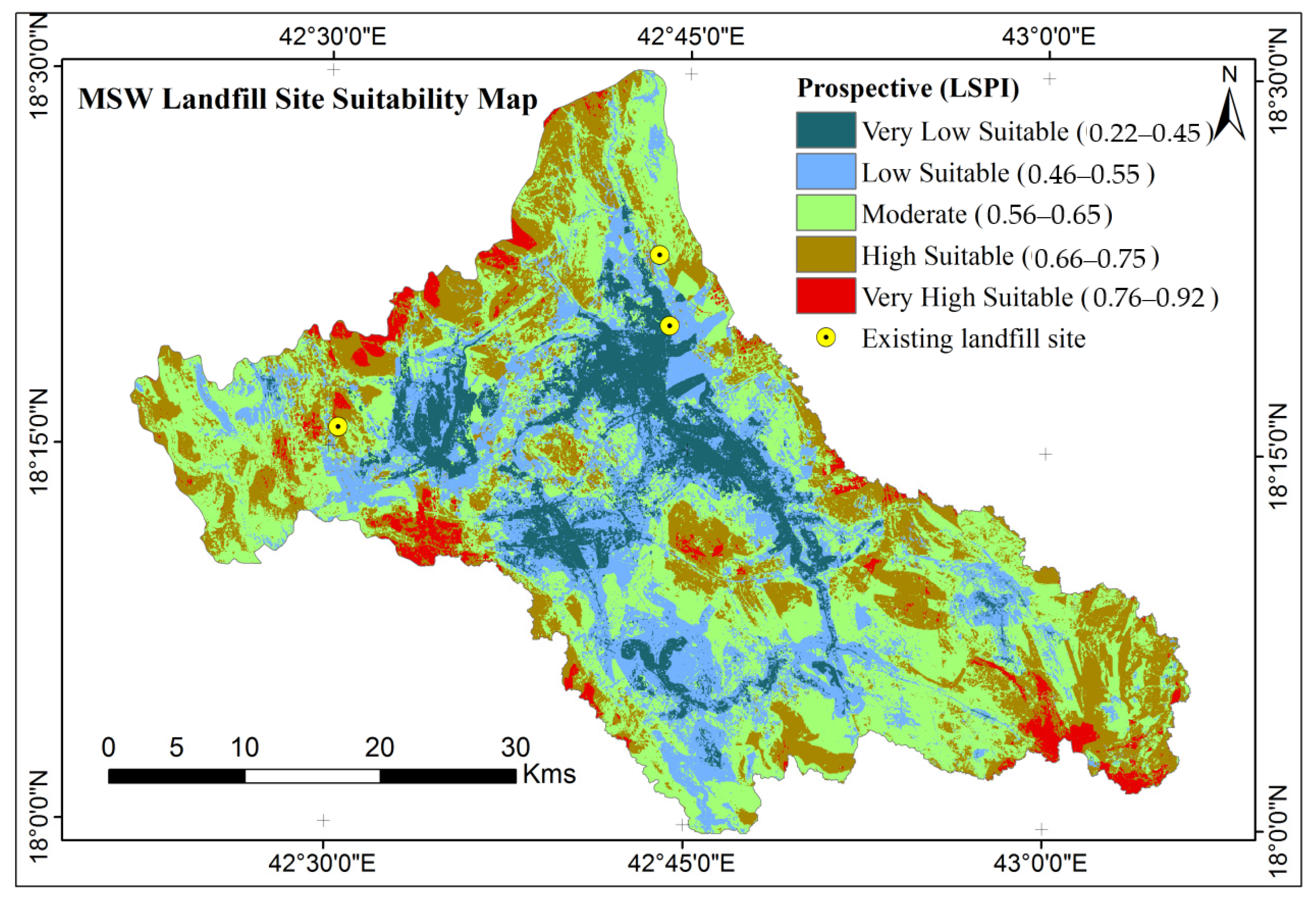 Sustainability Free Full Text Municipal Solid Waste Landfill Site Selection Based On Fuzzy Ahp And Geoinformation Techniques In Asir Region Saudi Arabia Html