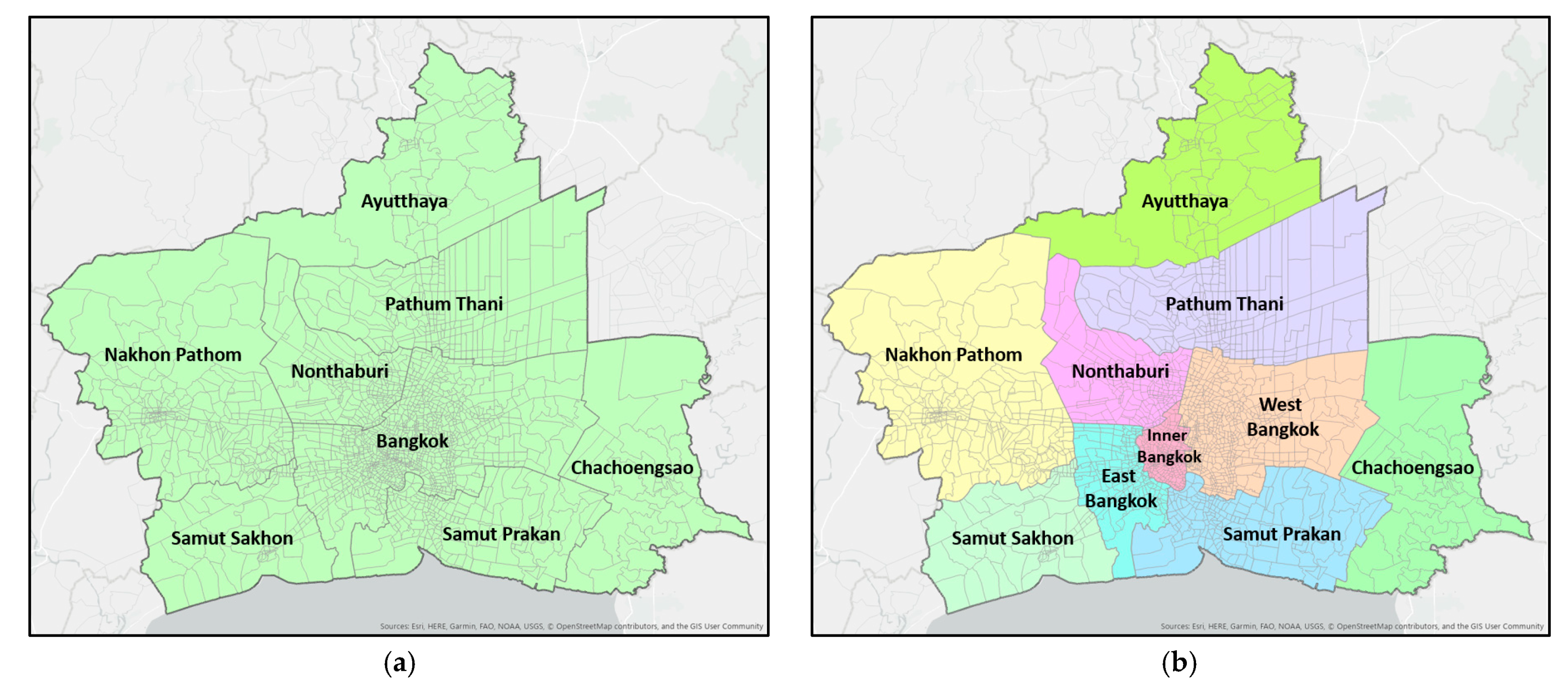 Sustainability Free Full Text Public Transport Gps Probe And Rail Gate Data For Assessing The Pattern Of Human Mobility In The Bangkok Metropolitan Region Thailand