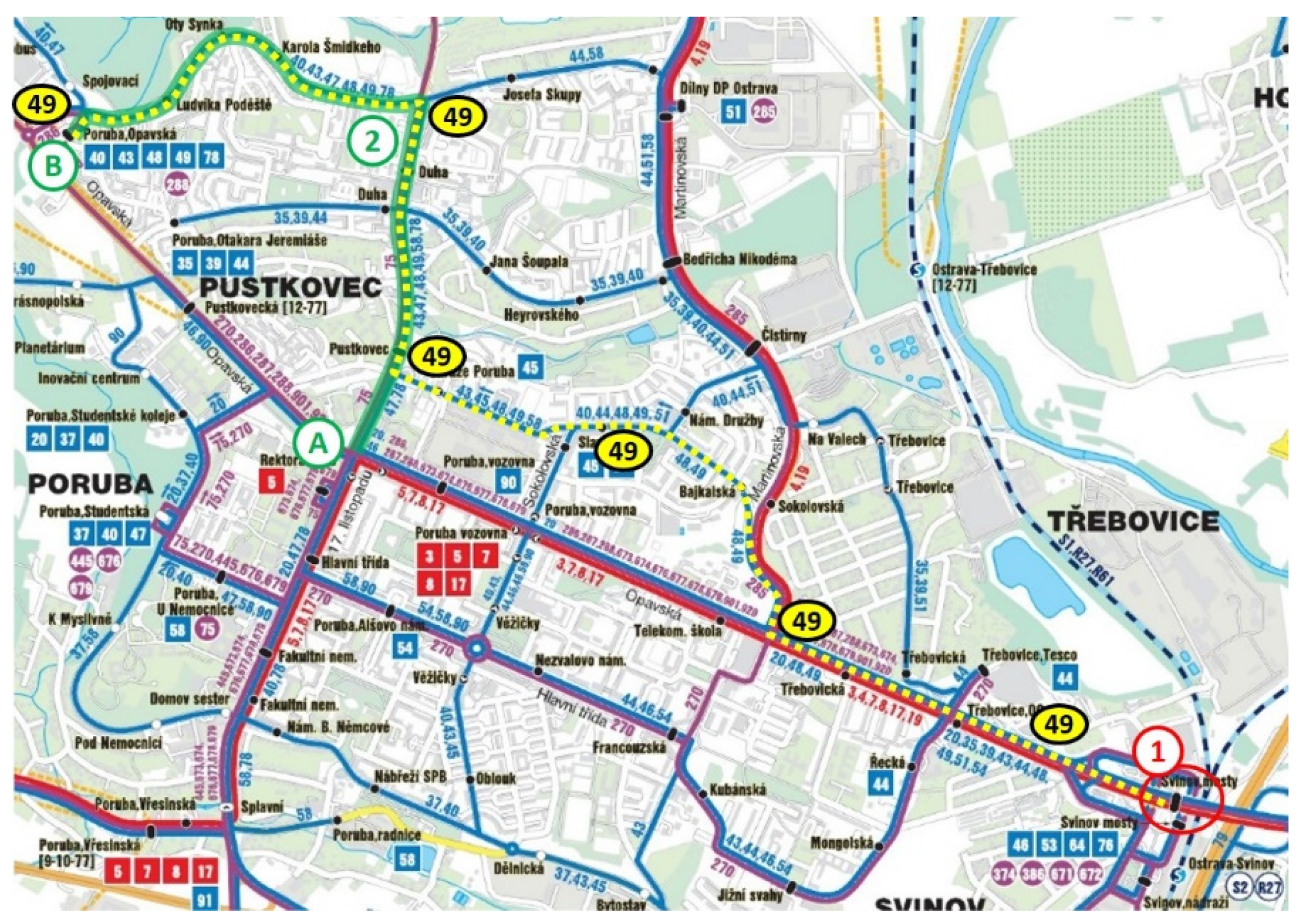 Q54 Bus Route Map Sustainability | Free Full-Text | Use Of Microsimulation Traffic Models As  Means For Ensuring Public Transport Sustainability And Accessibility | Html