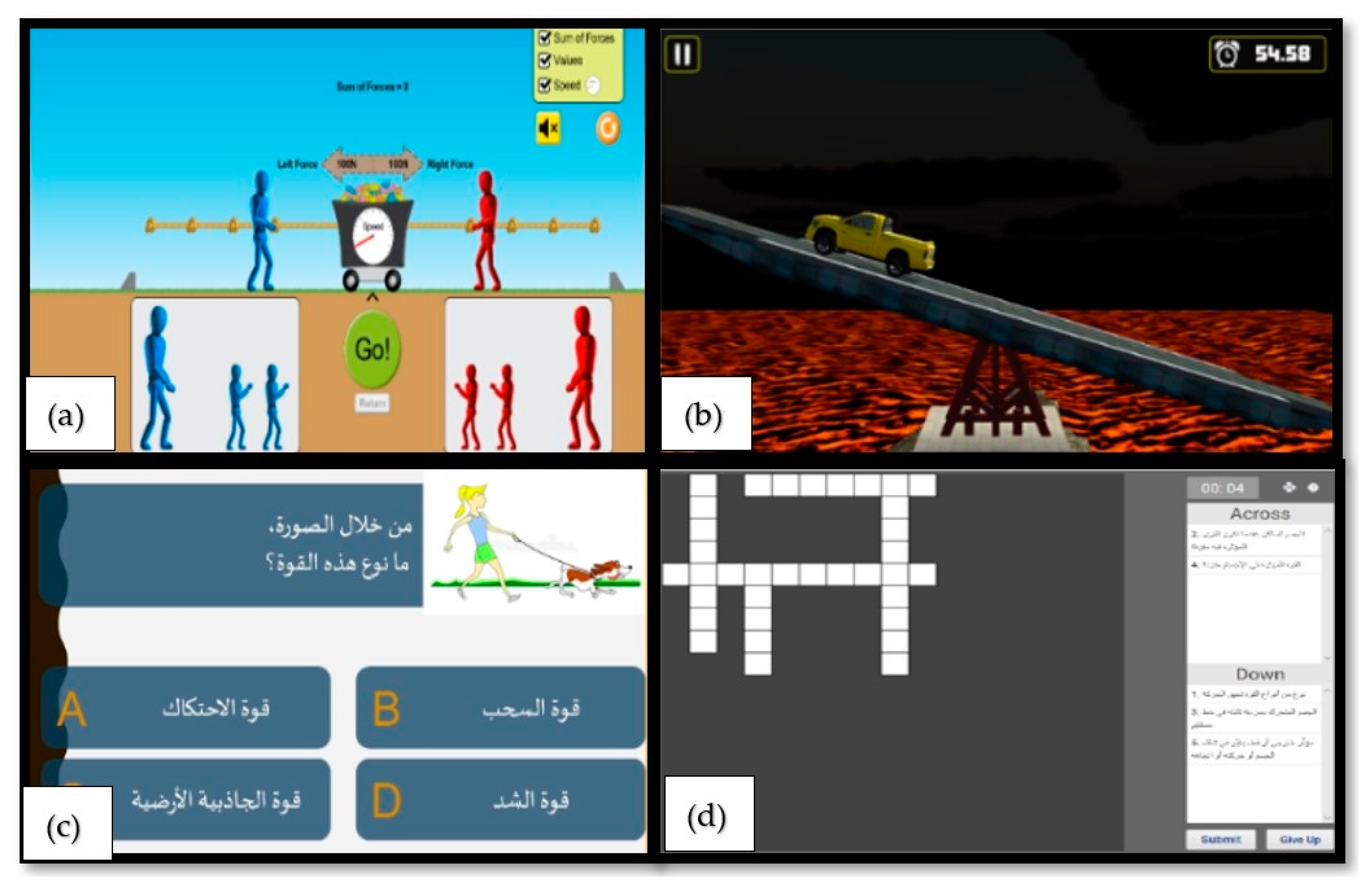 Rocket Hangman interface.  Download Scientific Diagram