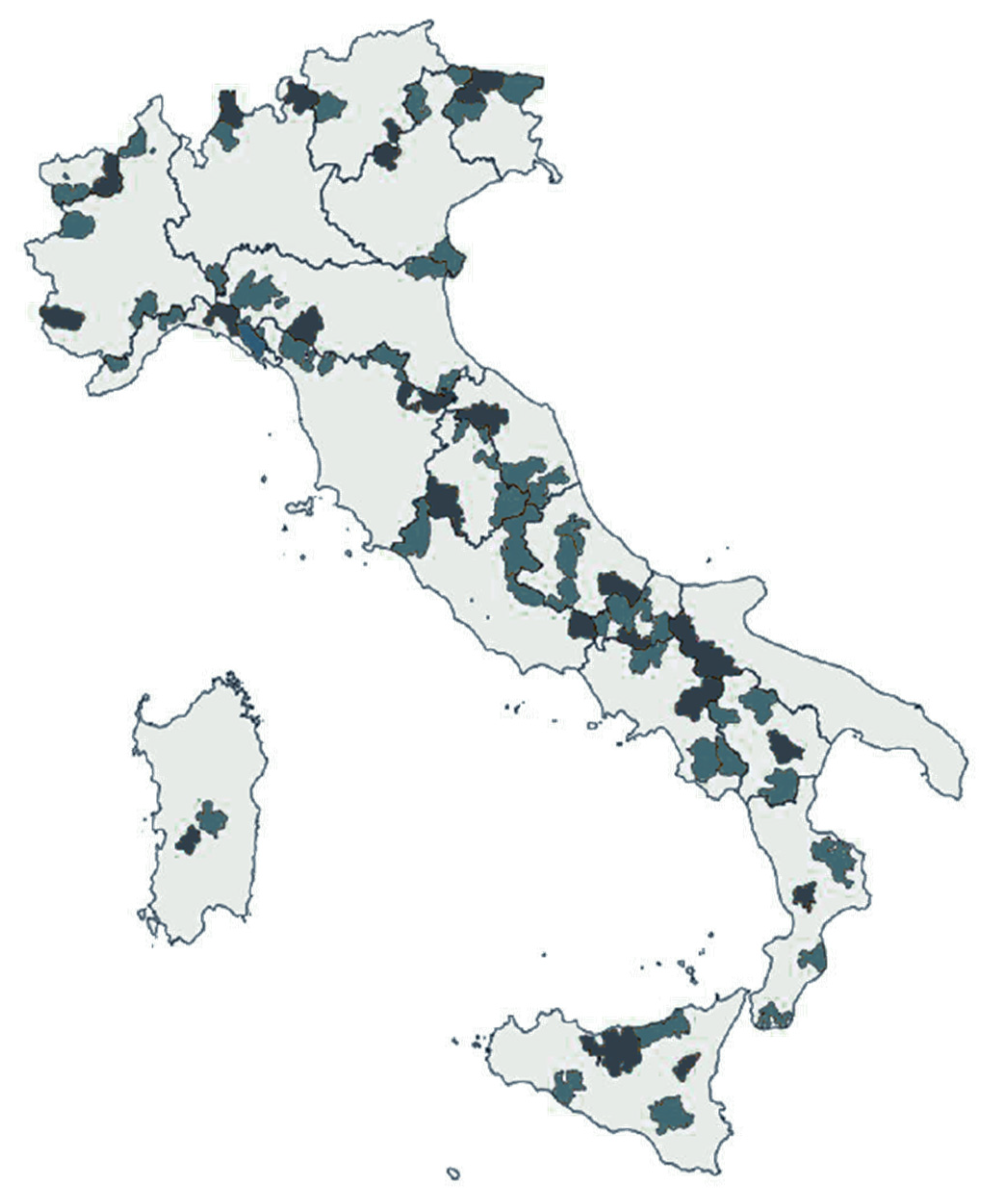 Sustainability | Free Full-Text | The Italian National Strategy for Inner  Areas (SNAI): A Critical Analysis of the Indicator Grid