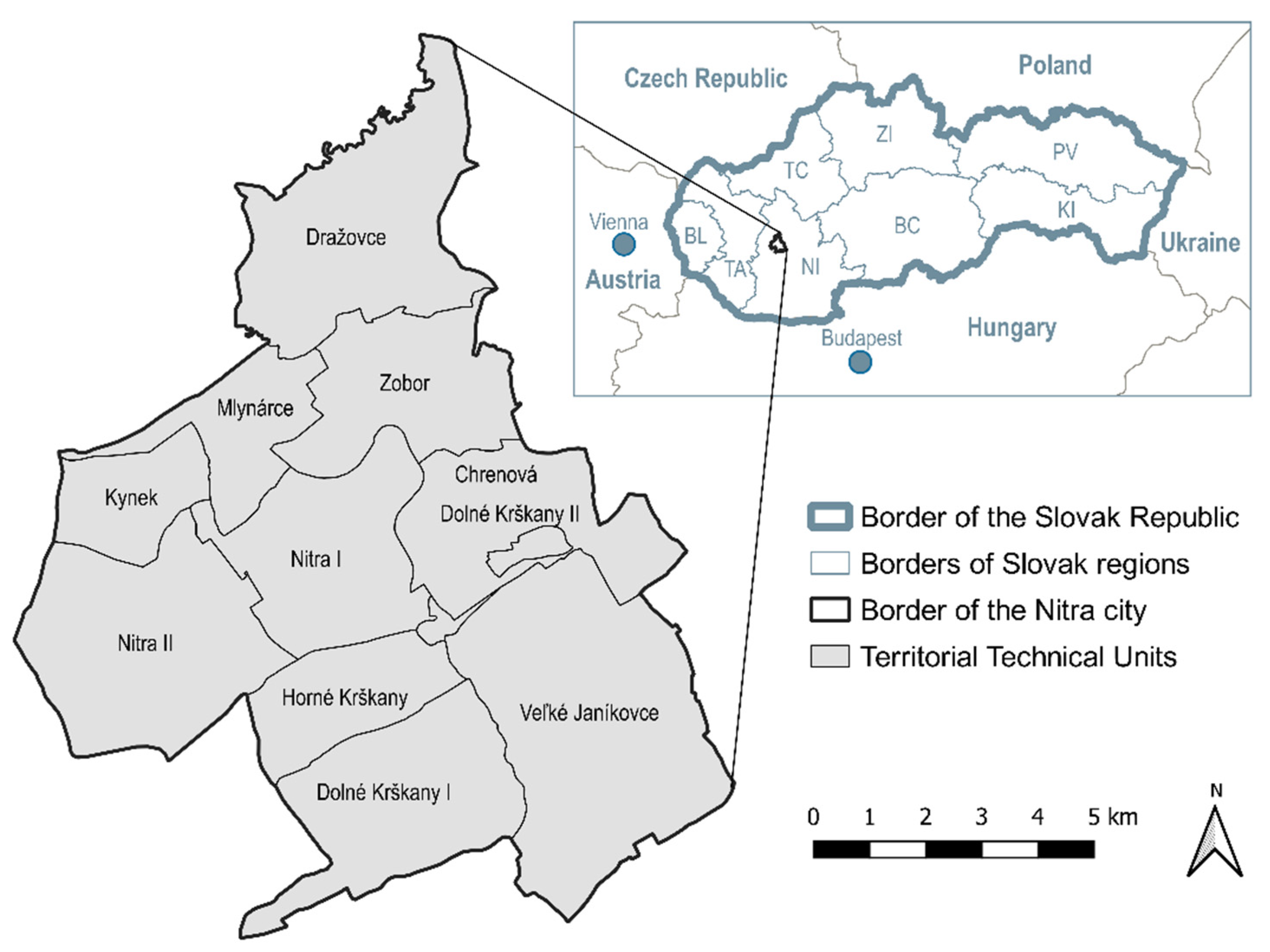 Sustainability | Free Full-Text | Spreading of Food Deserts in Time and  Space: The Case of the City of Nitra (Slovakia)