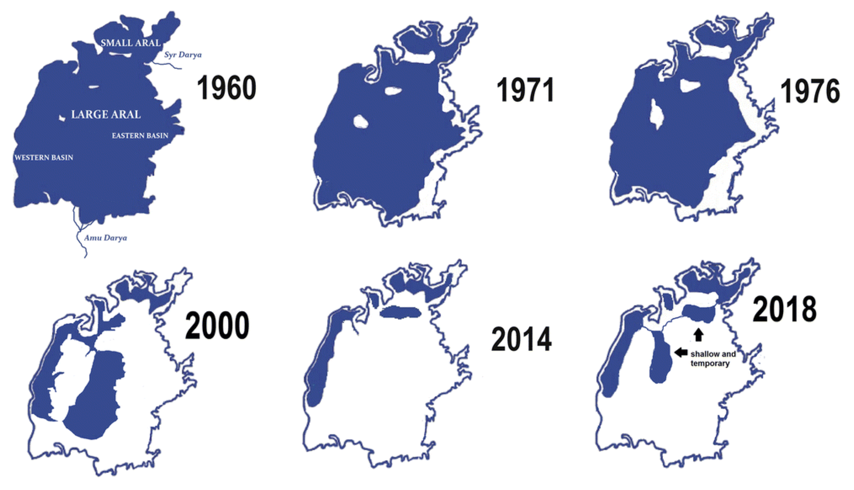 аральское море до 1960 года