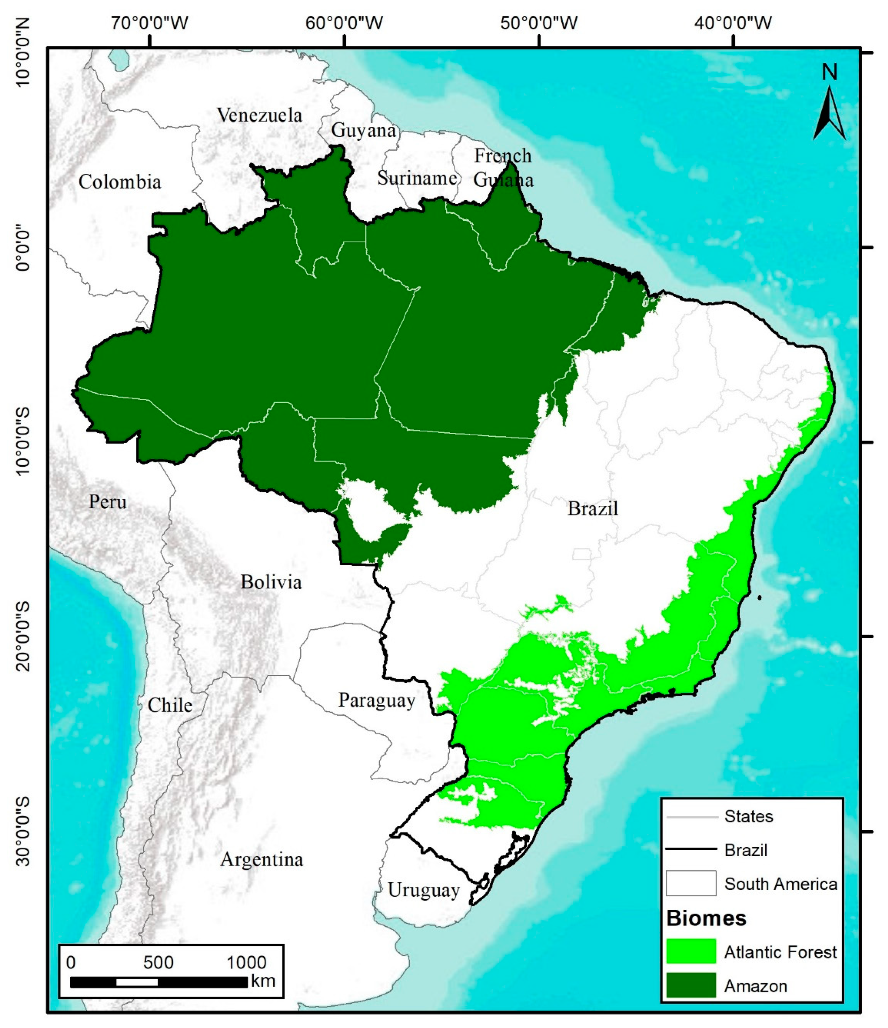 Sustainability | Free Full-Text | Land Use, Land Cover Change and  Sustainable Intensification of Agriculture and Livestock in the Amazon and  the Atlantic Forest in Brazil | HTML
