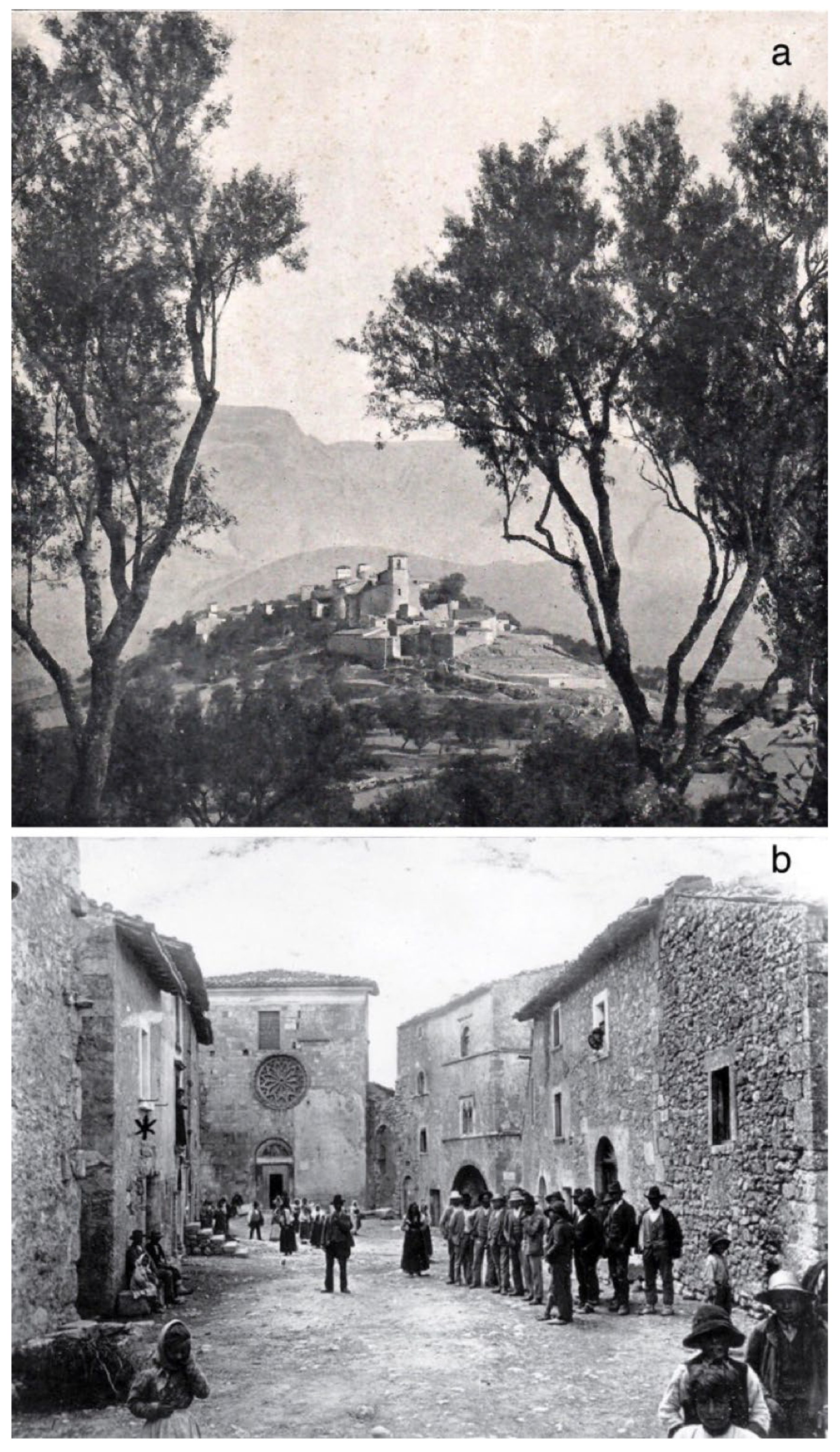 Sustainability | Free Full-Text | Ruins and Remains as a Background:  Natural Catastrophes, Abandonment of Medieval Villages, and the Perspective  of Civilization during the 20th Century in the Central Apennines (Abruzzi  Region,