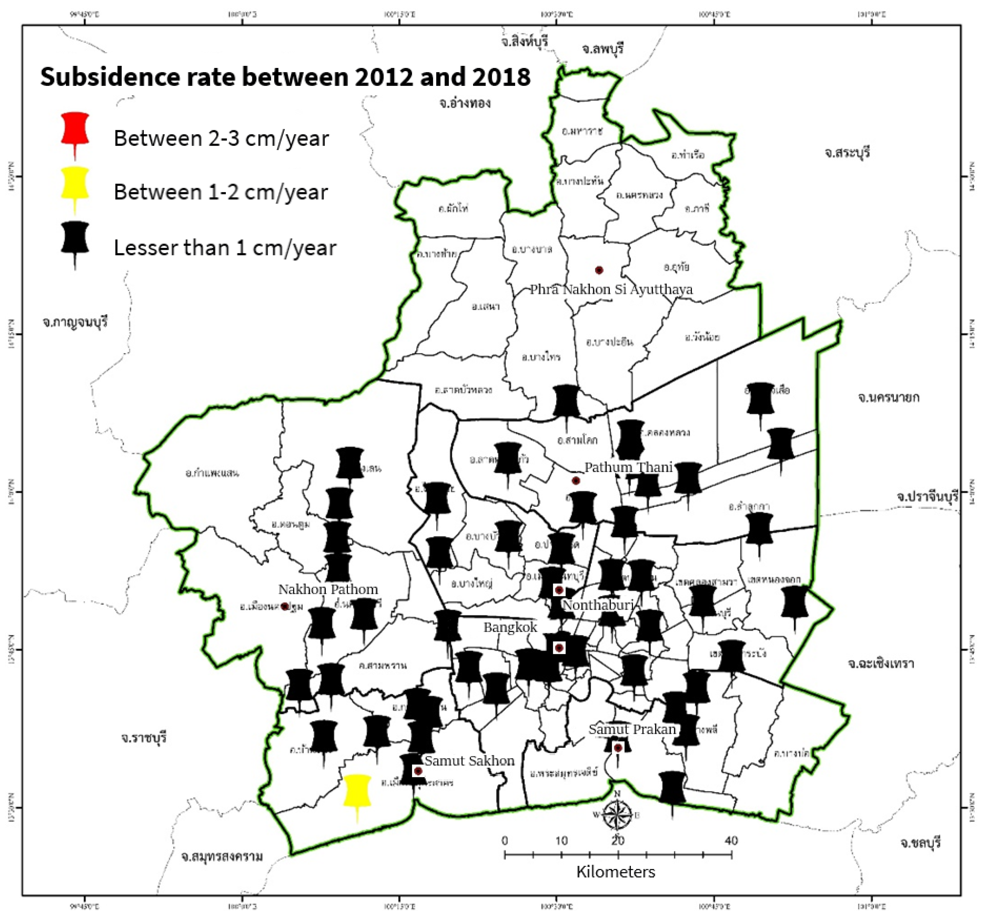 When the ground comes tumbling down: Subsidence that accompanies